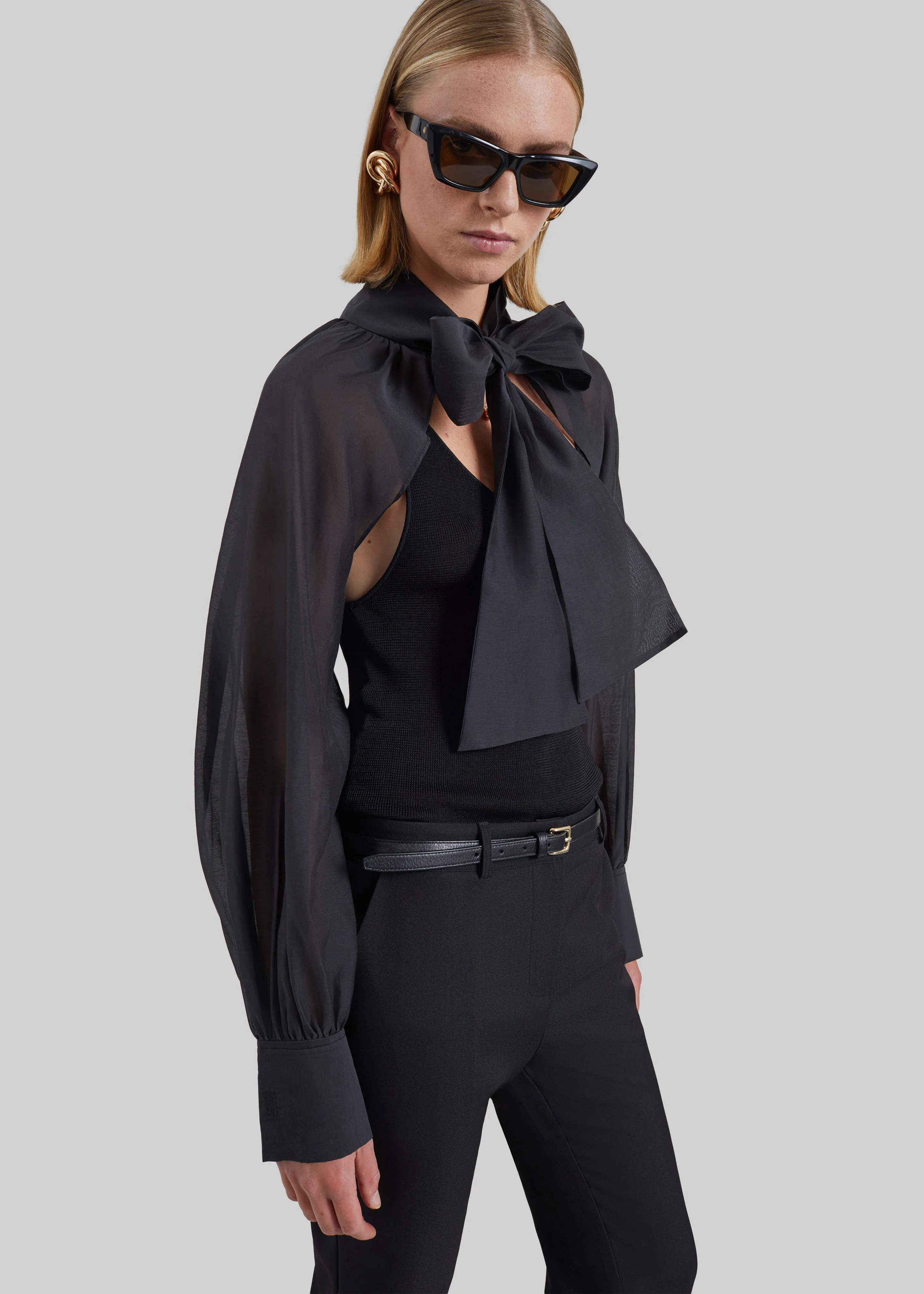 By Malene Birger Canny Top - Black sold by Frankie Shop product image thumbnail 2