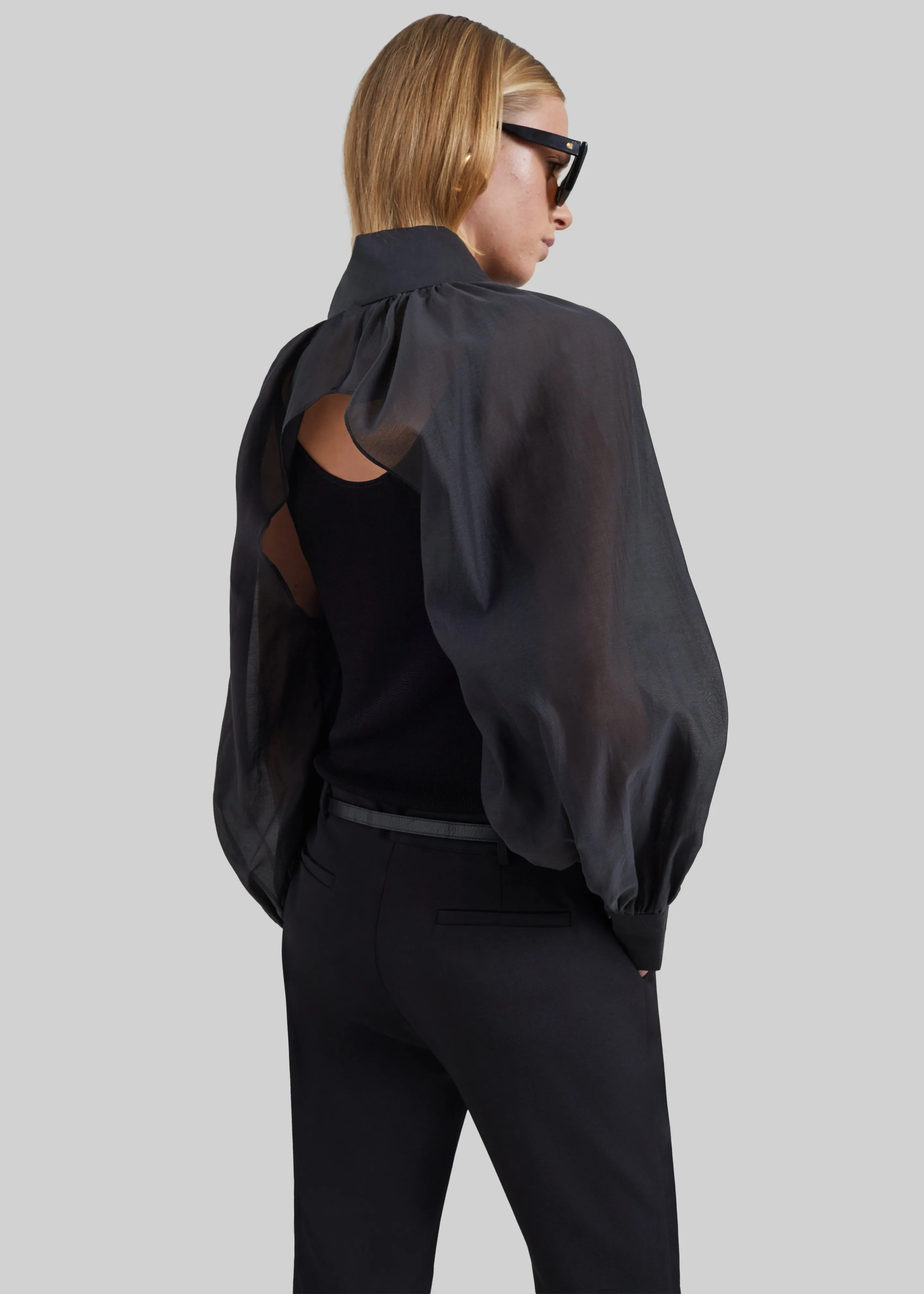By Malene Birger Canny Top - Black sold by Frankie Shop product image thumbnail 5