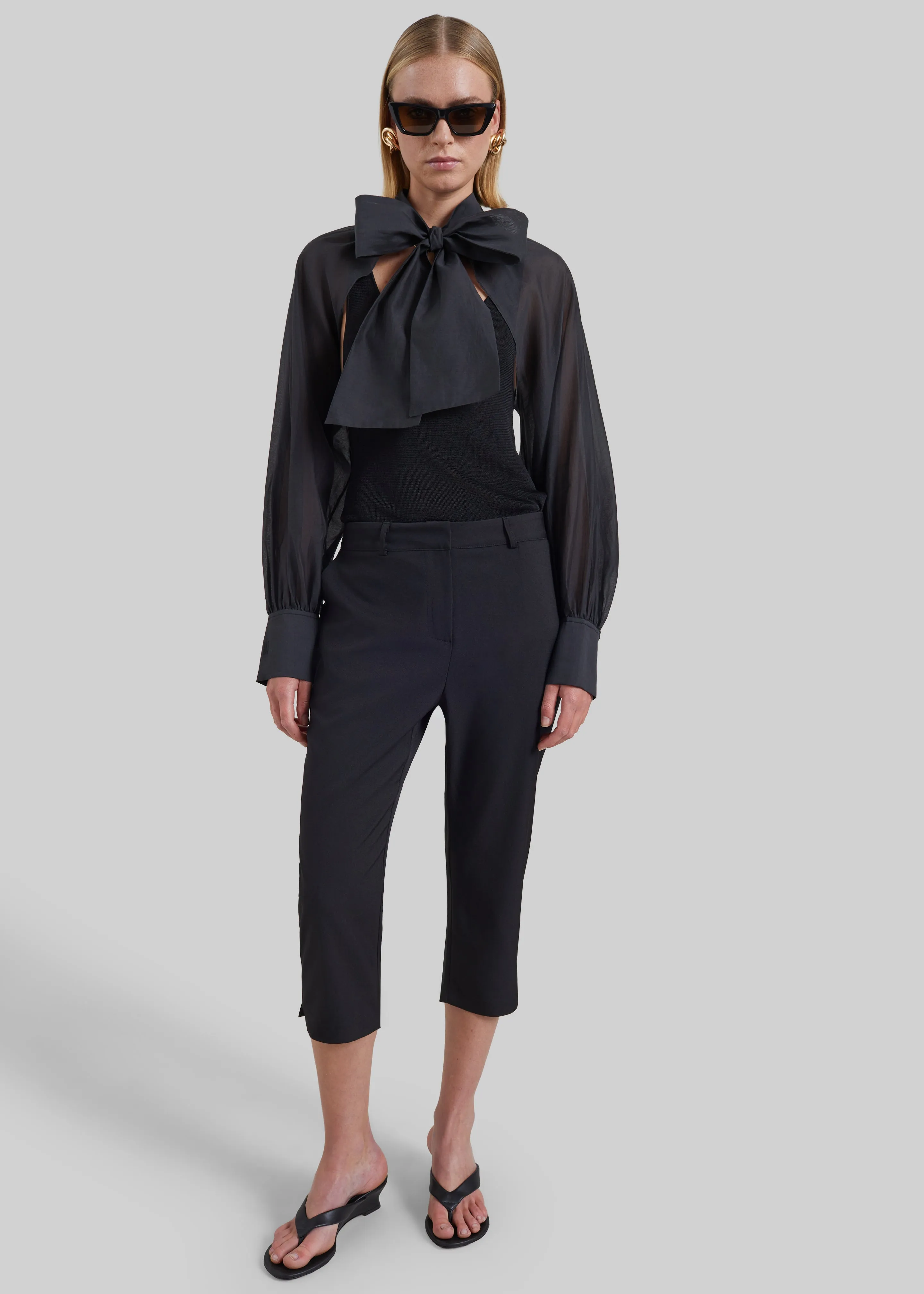 By Malene Birger Canny Top - Black sold by Frankie Shop product image thumbnail 3