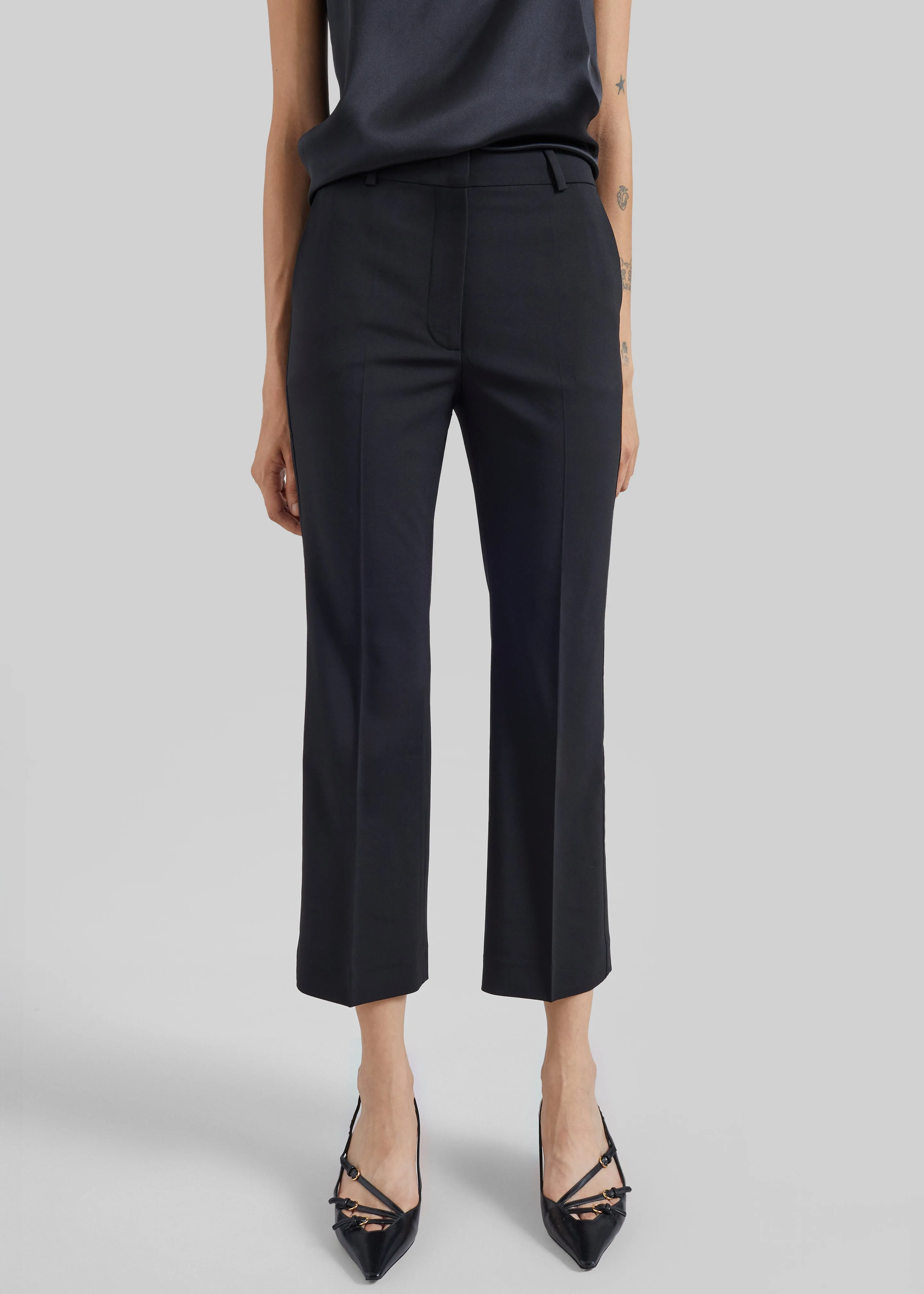 CO Cropped Flared Pants - Black sold by Frankie Shop product image thumbnail 2