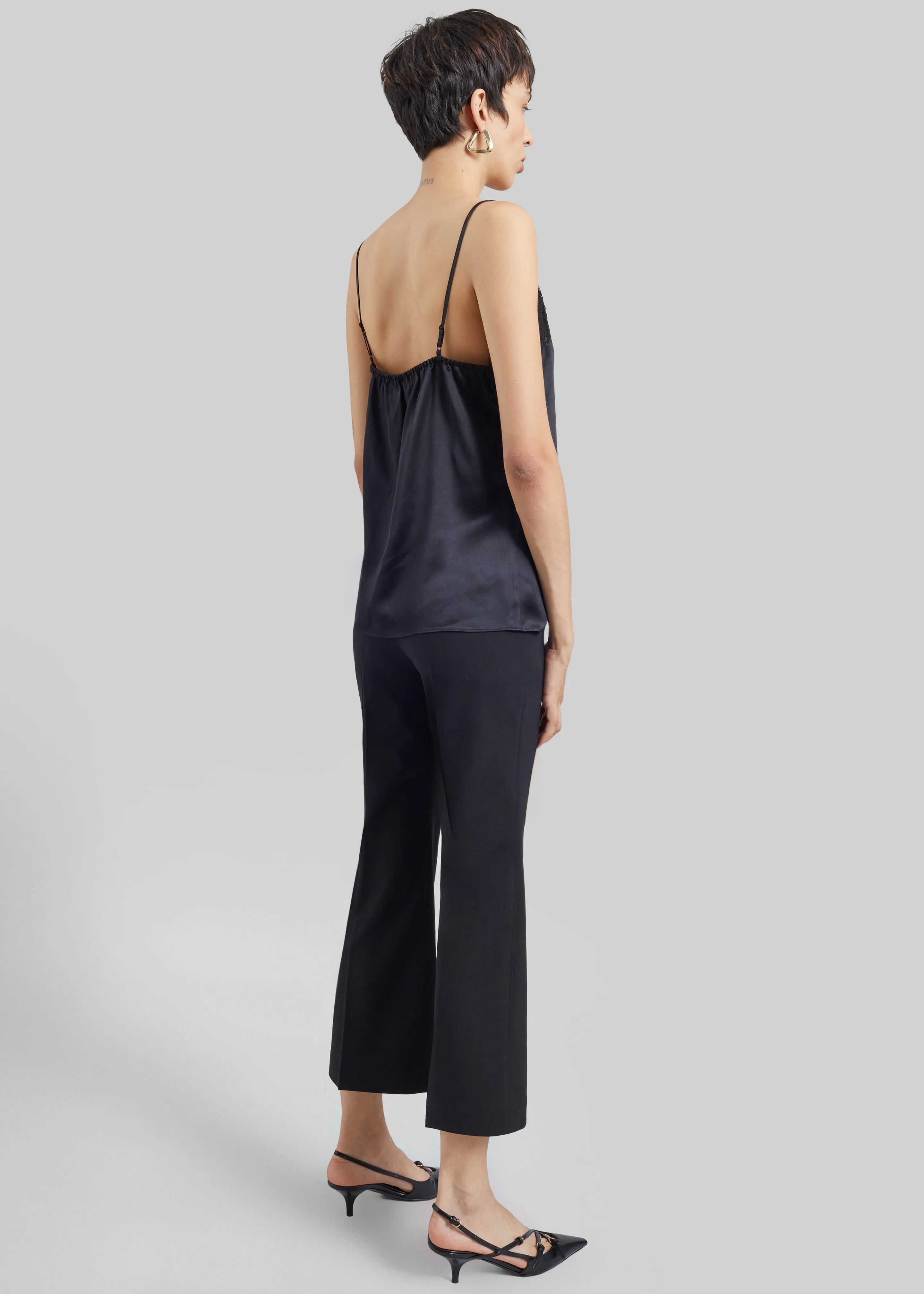 CO Cropped Flared Pants - Black sold by Frankie Shop product image thumbnail 5