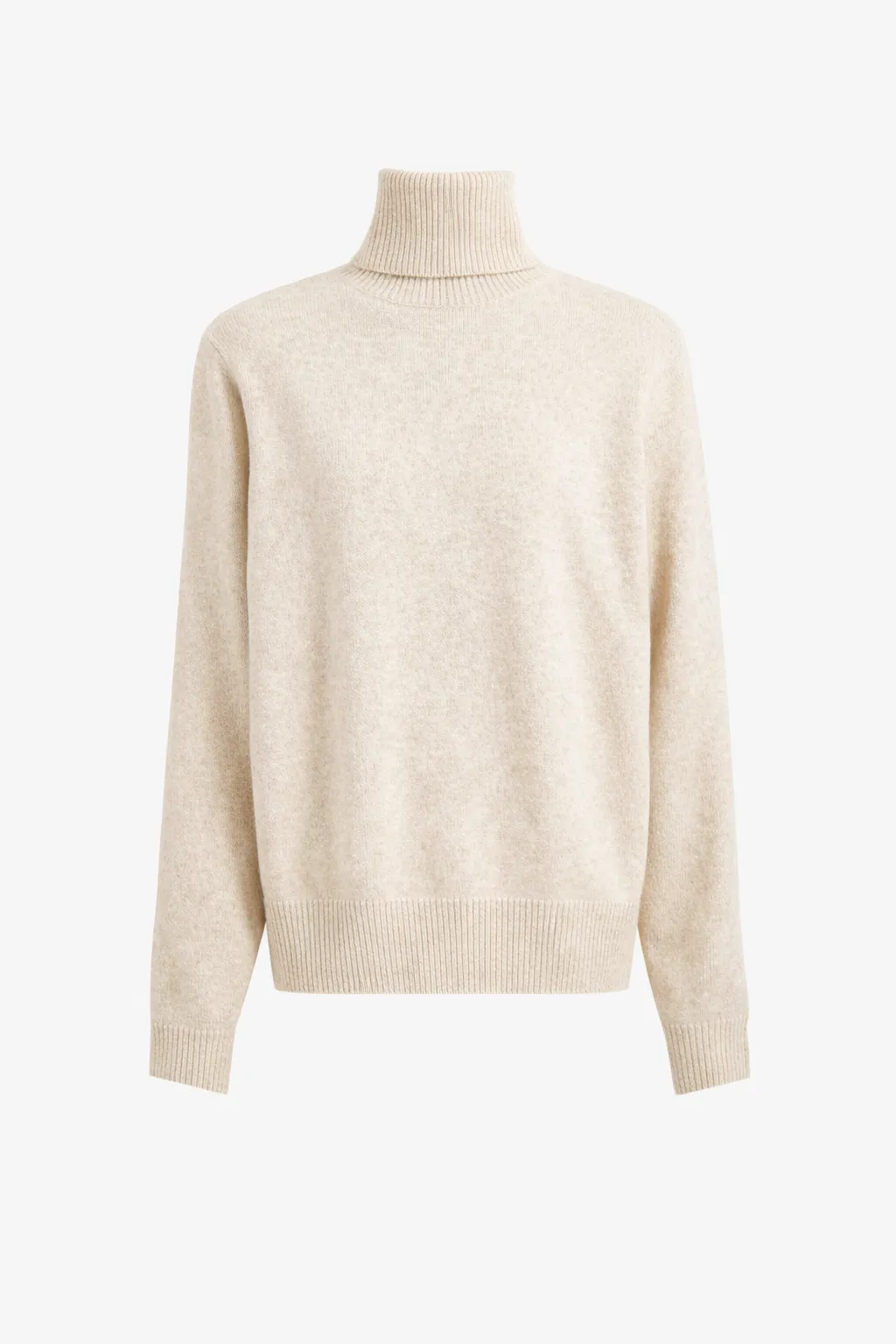 Gala Padded Knit Turtleneck - Light Beige sold by Frankie Shop product image thumbnail 3