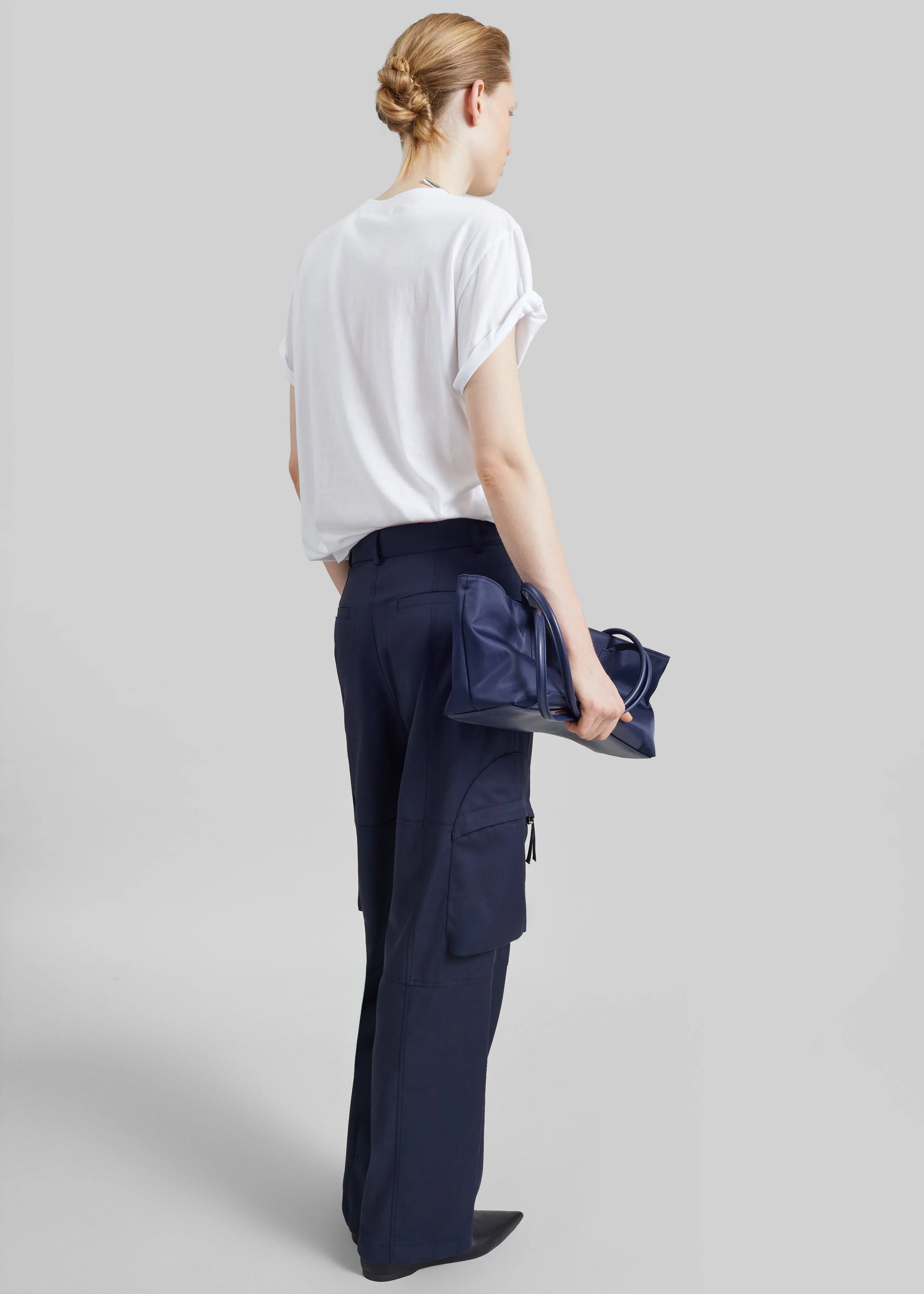 TFS Eraldo T-Shirt - White/Blue sold by Frankie Shop product image thumbnail 4