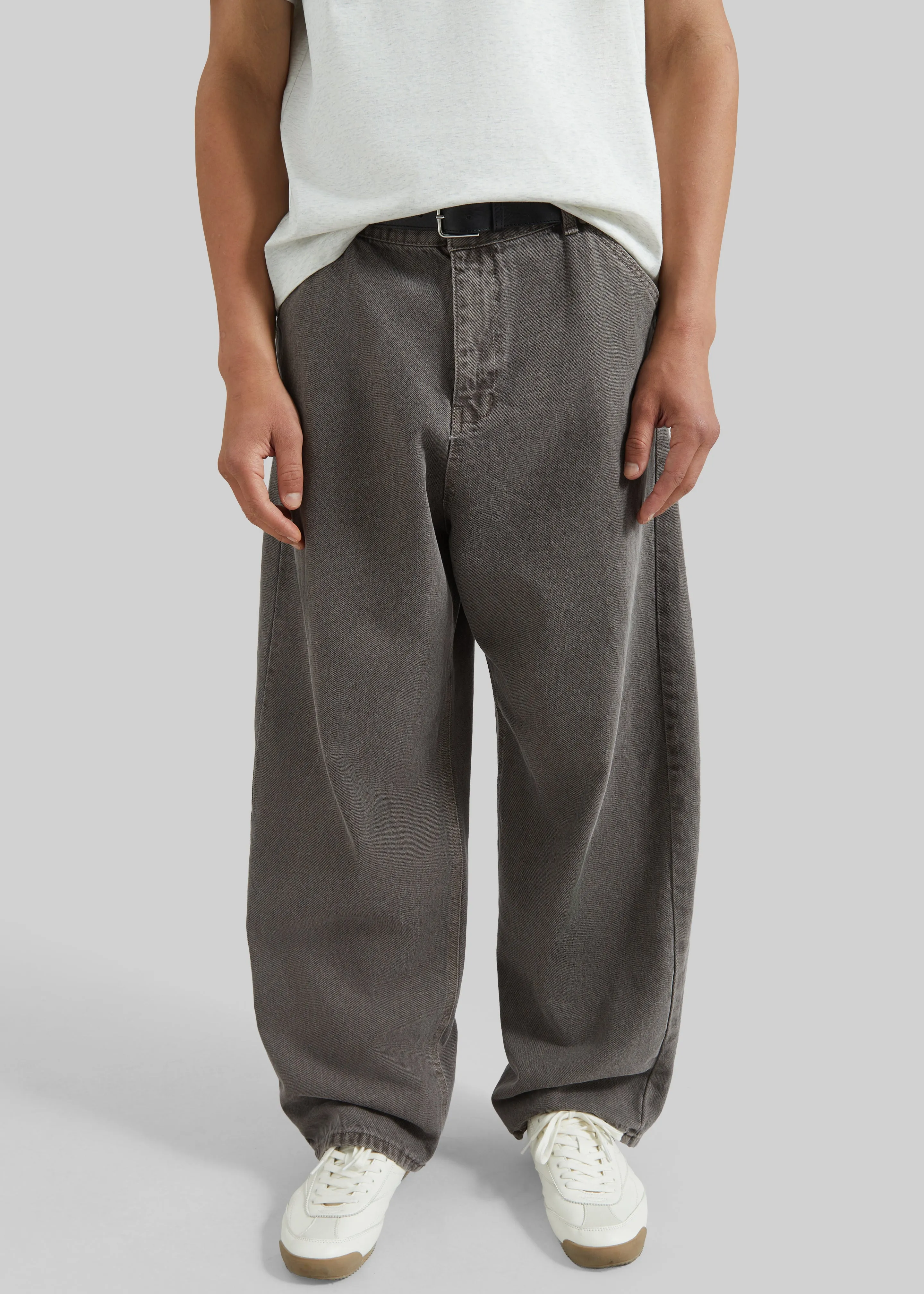 Salino Barrel Leg Jeans - Grey Wash sold by Frankie Shop product image thumbnail 2