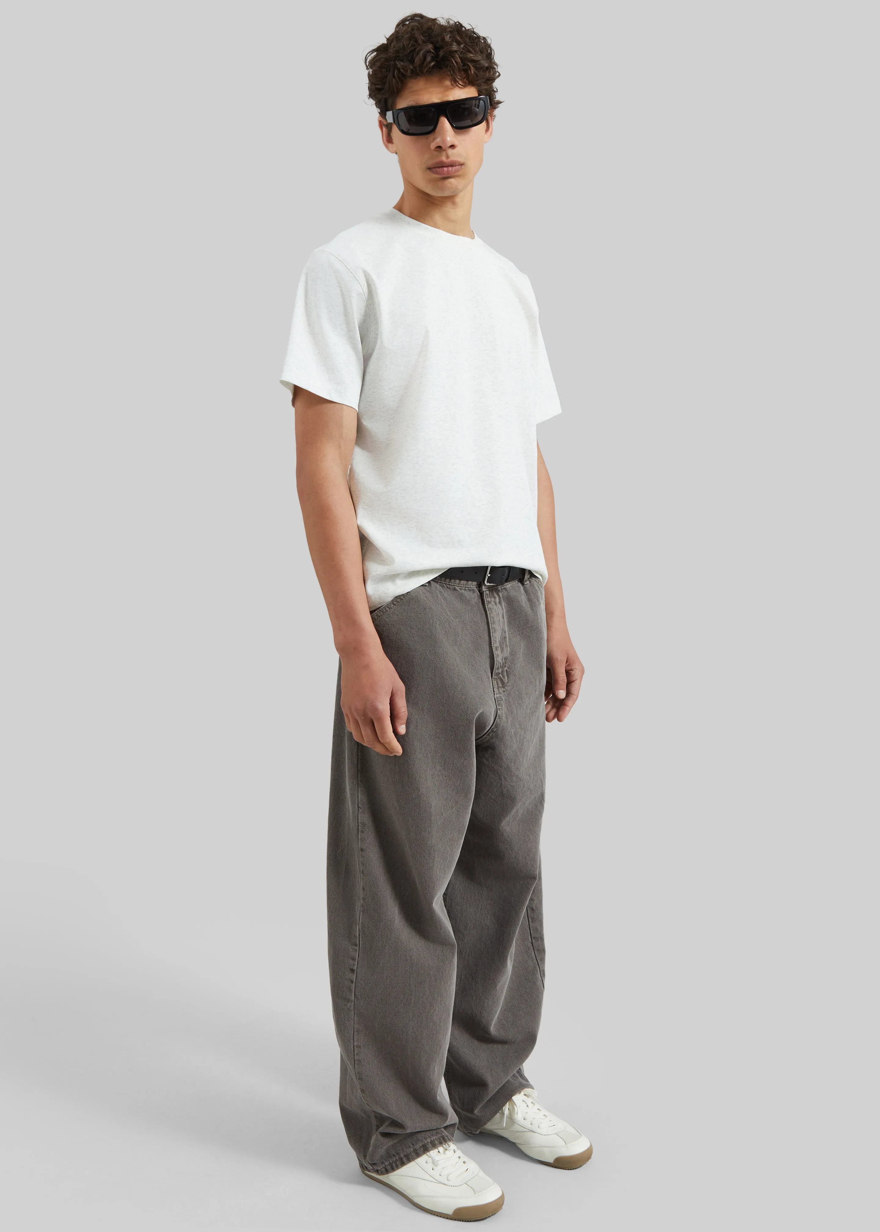 Salino Barrel Leg Jeans - Grey Wash sold by Frankie Shop product image thumbnail 4