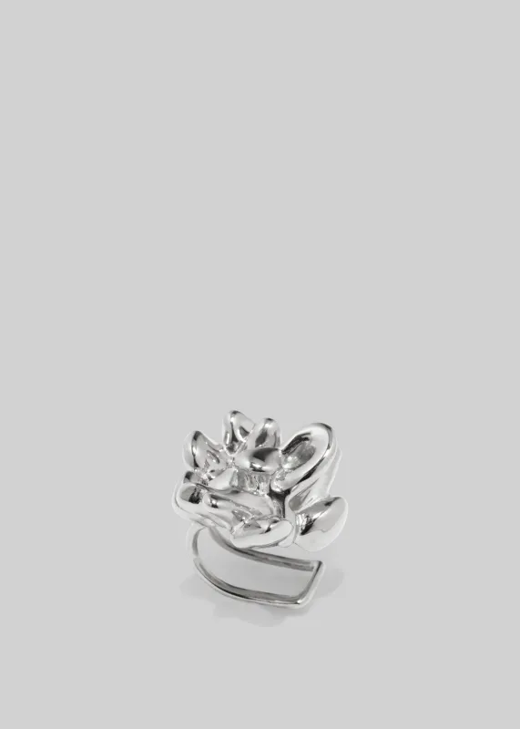 Completedworks General Strike Ear Cuff - Silver made by Completed Works