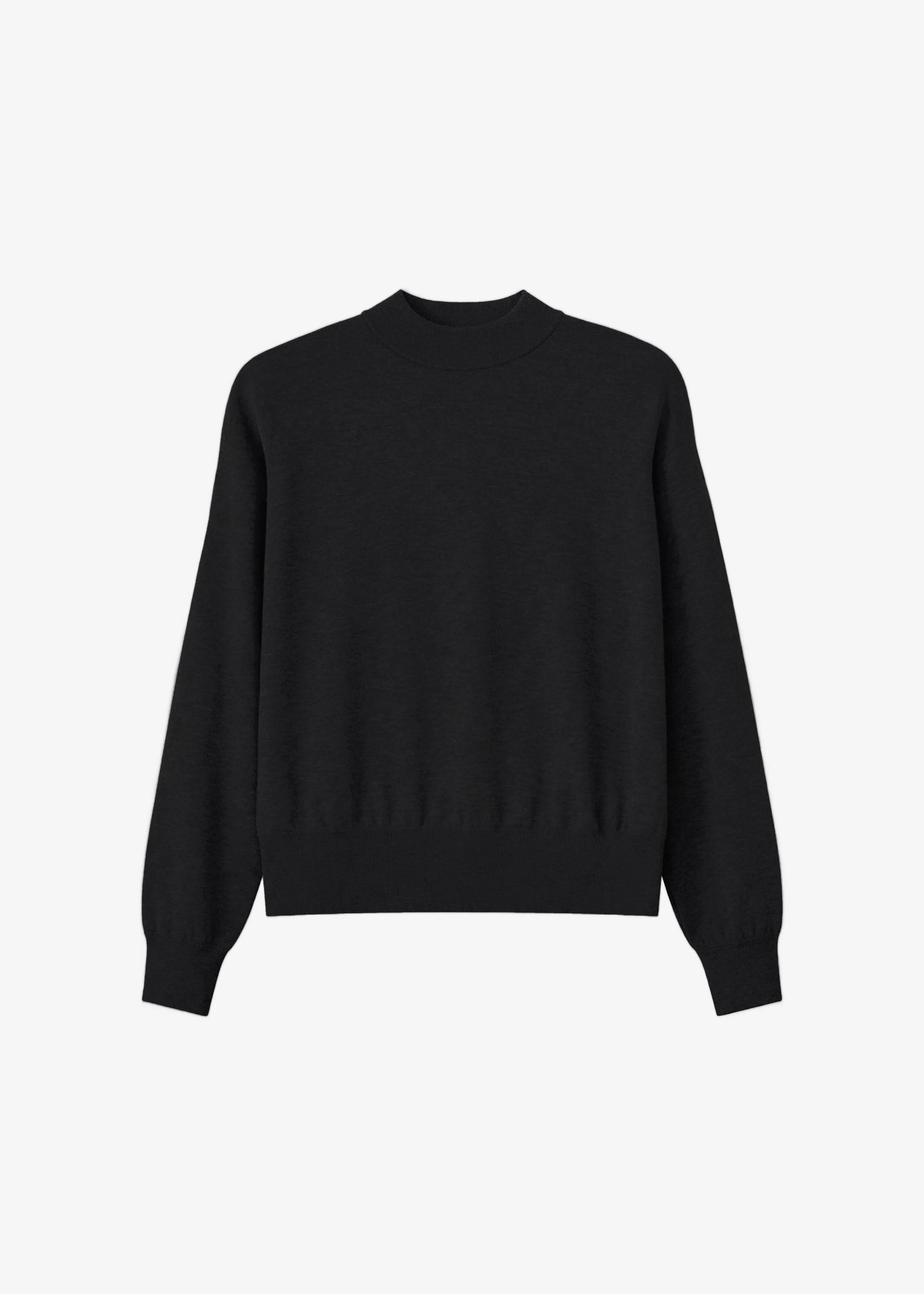 Rue Padded High Neck Sweater - Black sold by Frankie Shop product image thumbnail 3