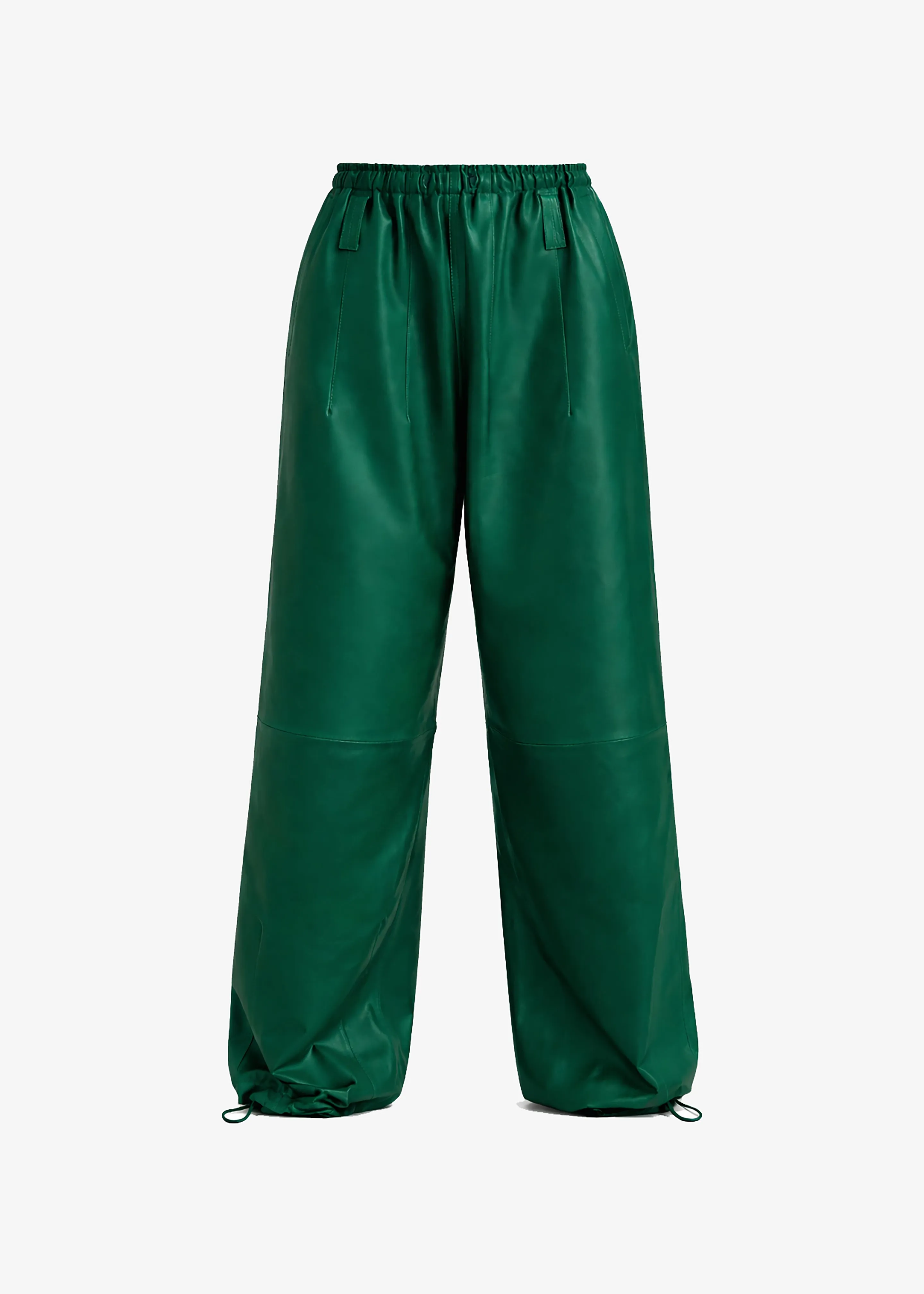 Oakdale Leather Track Pants - Green sold by Frankie Shop product image thumbnail 5