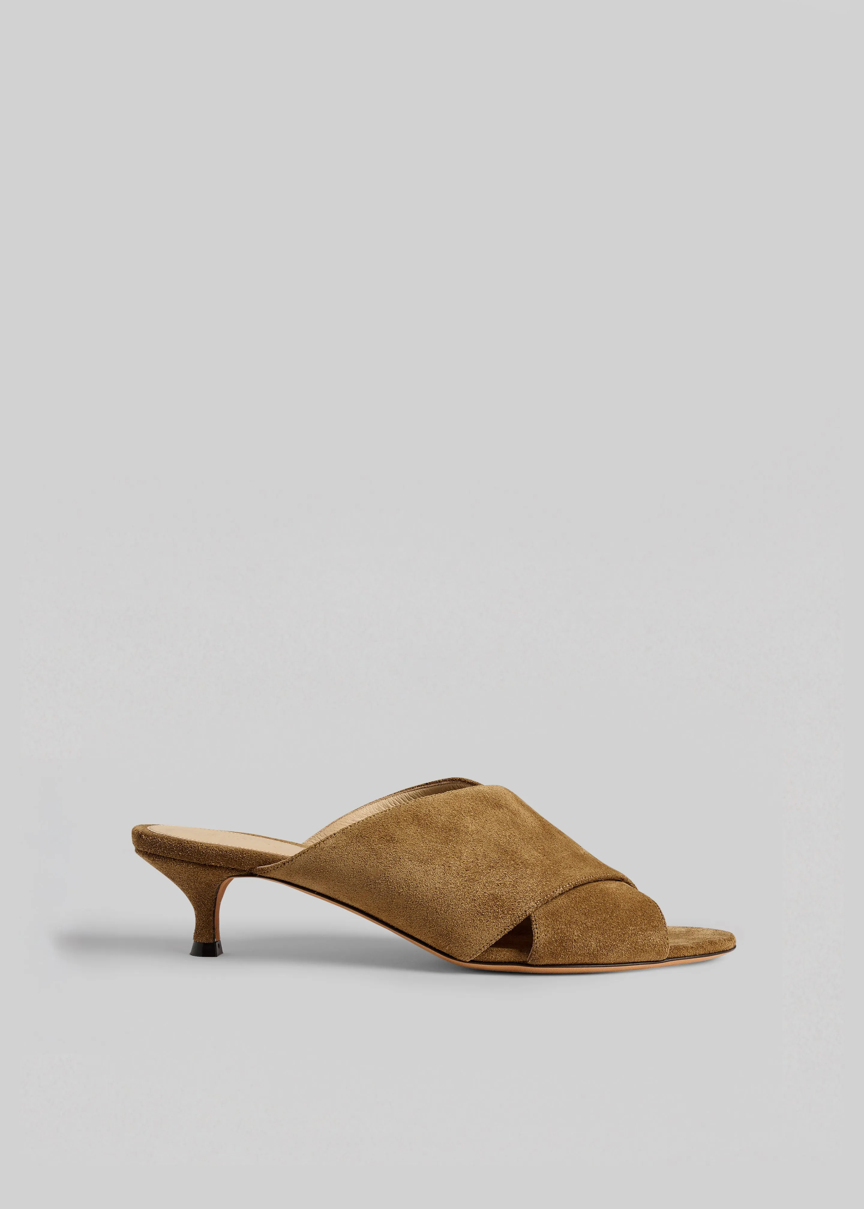 Le Monde Beryl Luca Kitten Heels - Taupe sold by Frankie Shop product image thumbnail 2