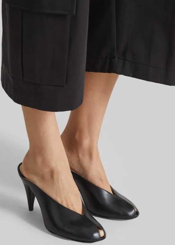 Le Monde Beryl Iris Mules - Black made by Le Monde Beryl