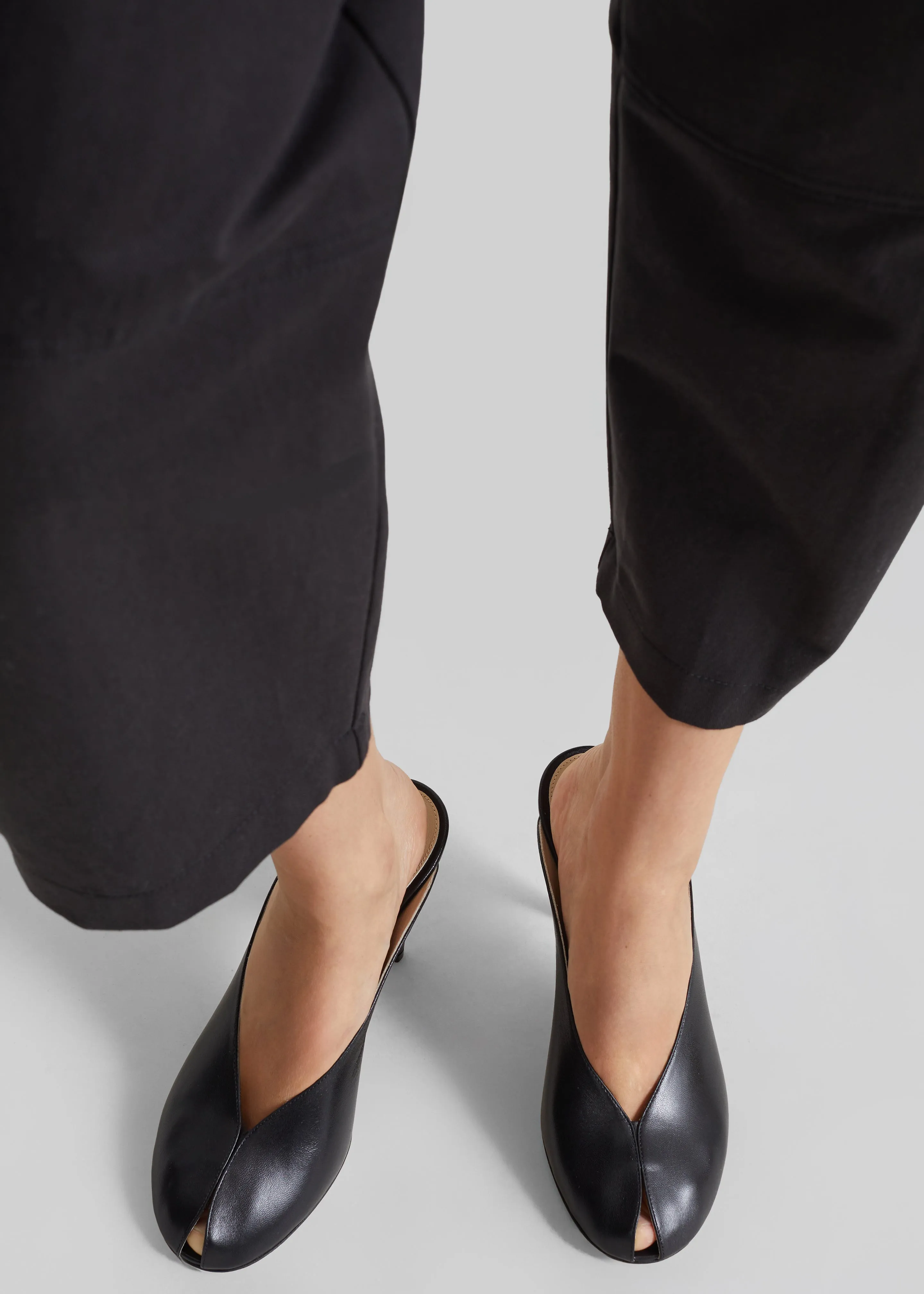 Le Monde Beryl Iris Mules - Black sold by Frankie Shop product image thumbnail 5
