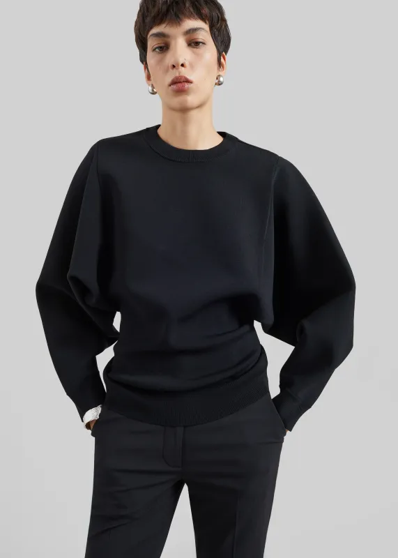 CO Crewneck Tunic - Black made by CO