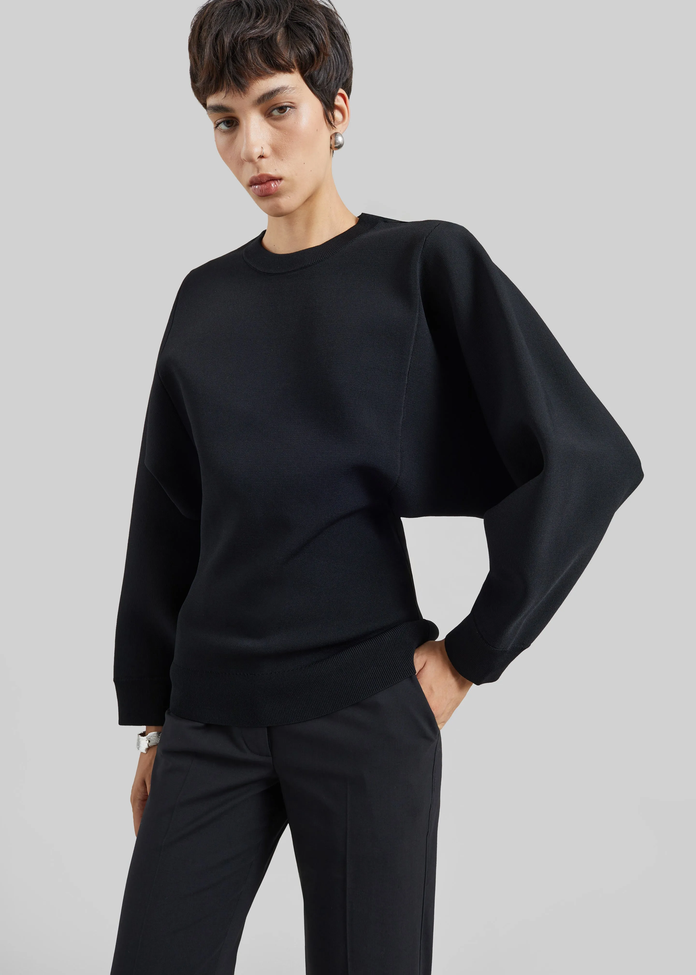 CO Crewneck Tunic - Black sold by Frankie Shop product image thumbnail 2