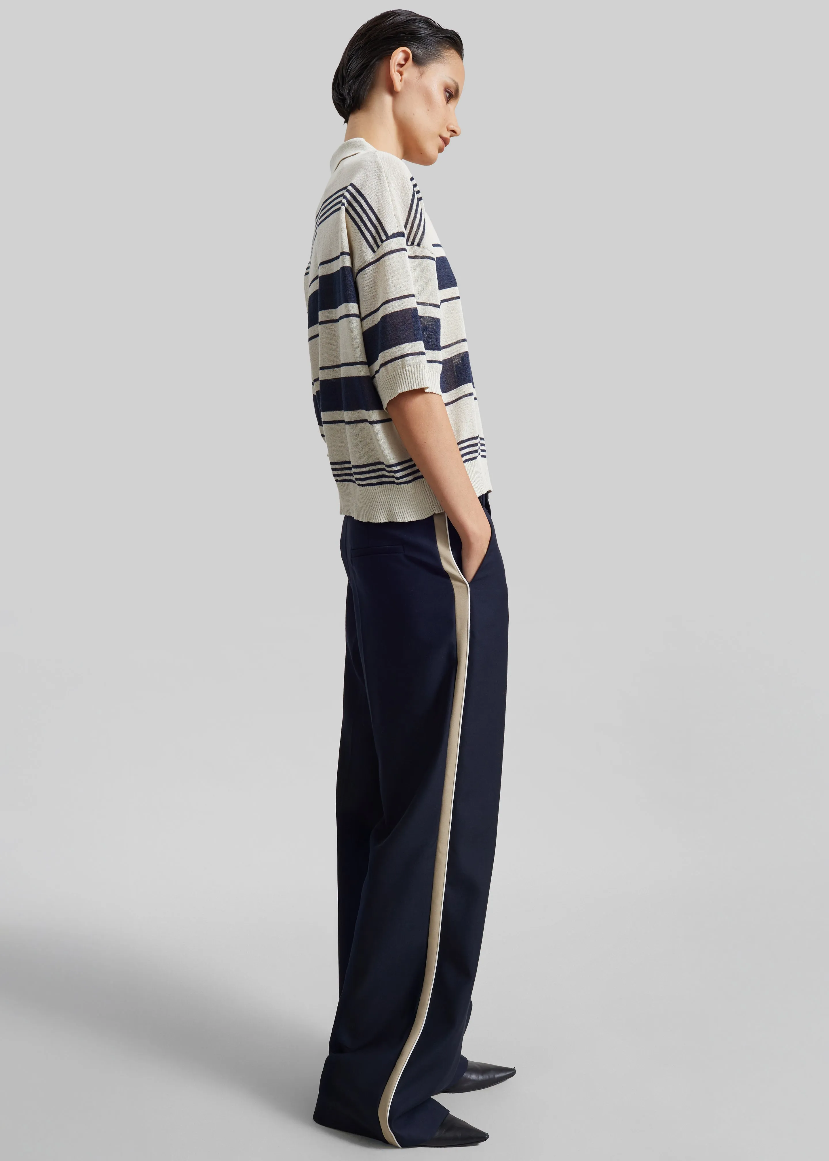 Penally Pants - Navy sold by Frankie Shop