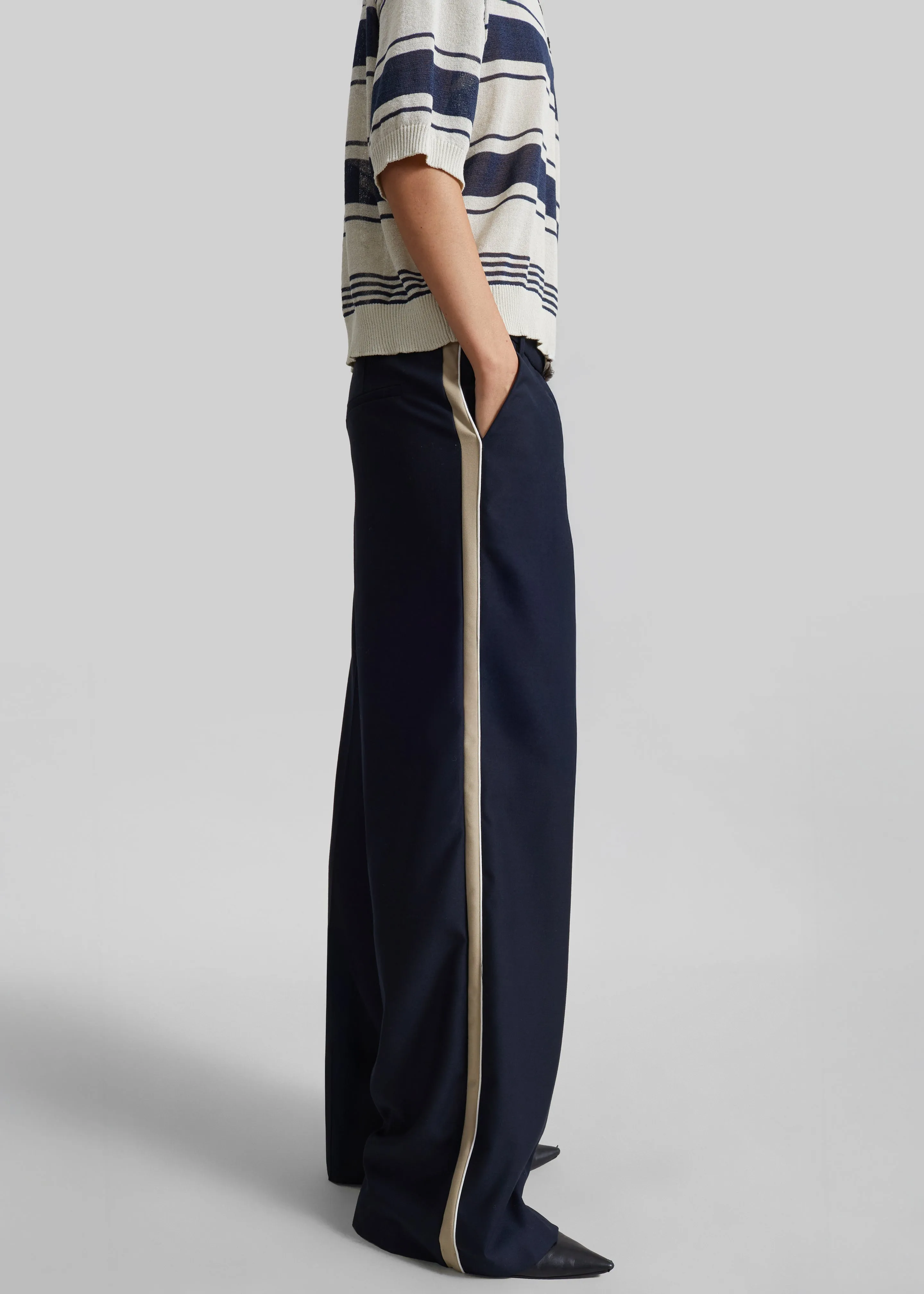 Penally Pants - Navy sold by Frankie Shop product image thumbnail 3