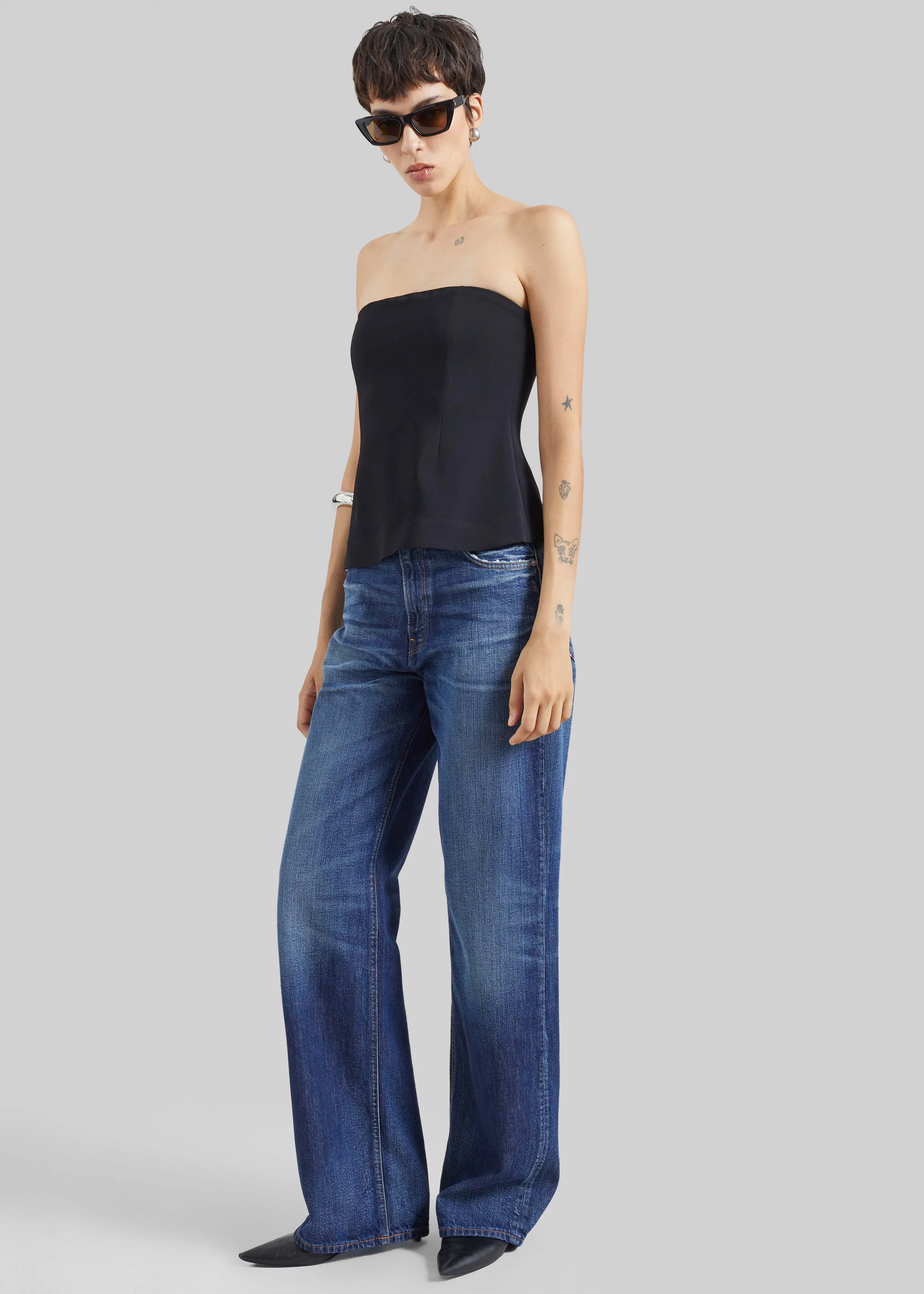 CO Bustier Top - Black sold by Frankie Shop product image thumbnail 4