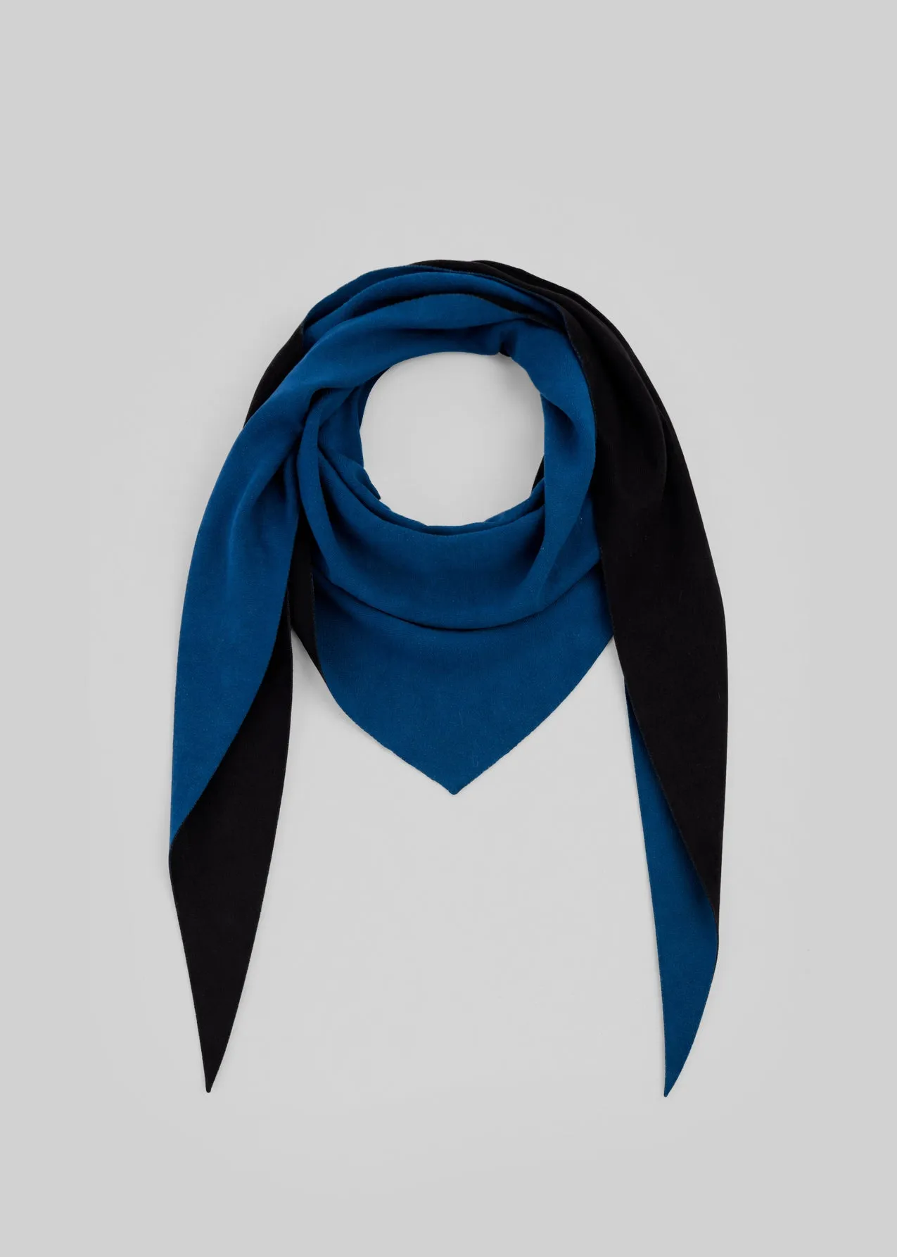 Nella Reversible Shawl - Black/Blue sold by Frankie Shop product image thumbnail 3