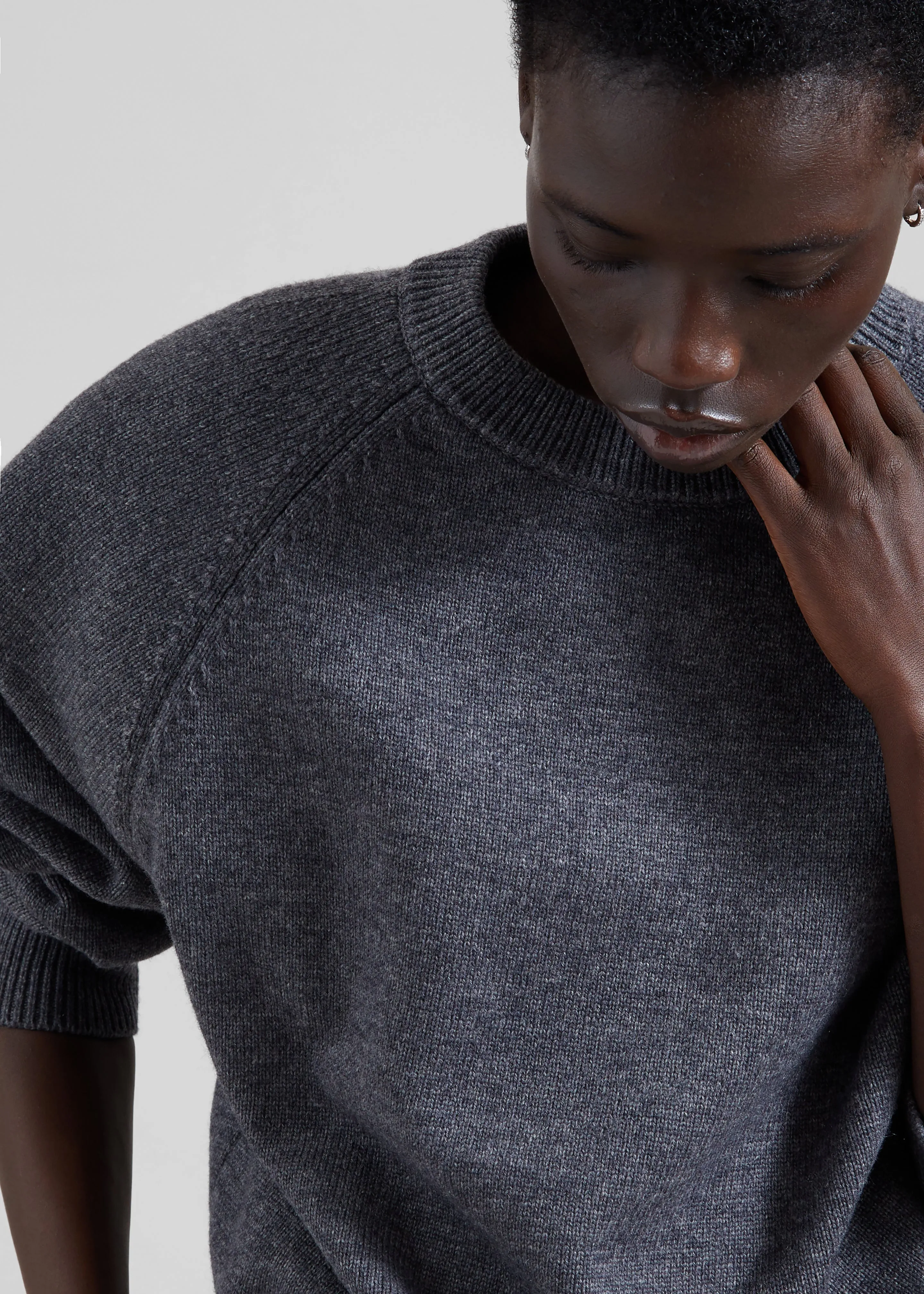Lina Padded Sweater - Dark Grey sold by Frankie Shop product image thumbnail 3
