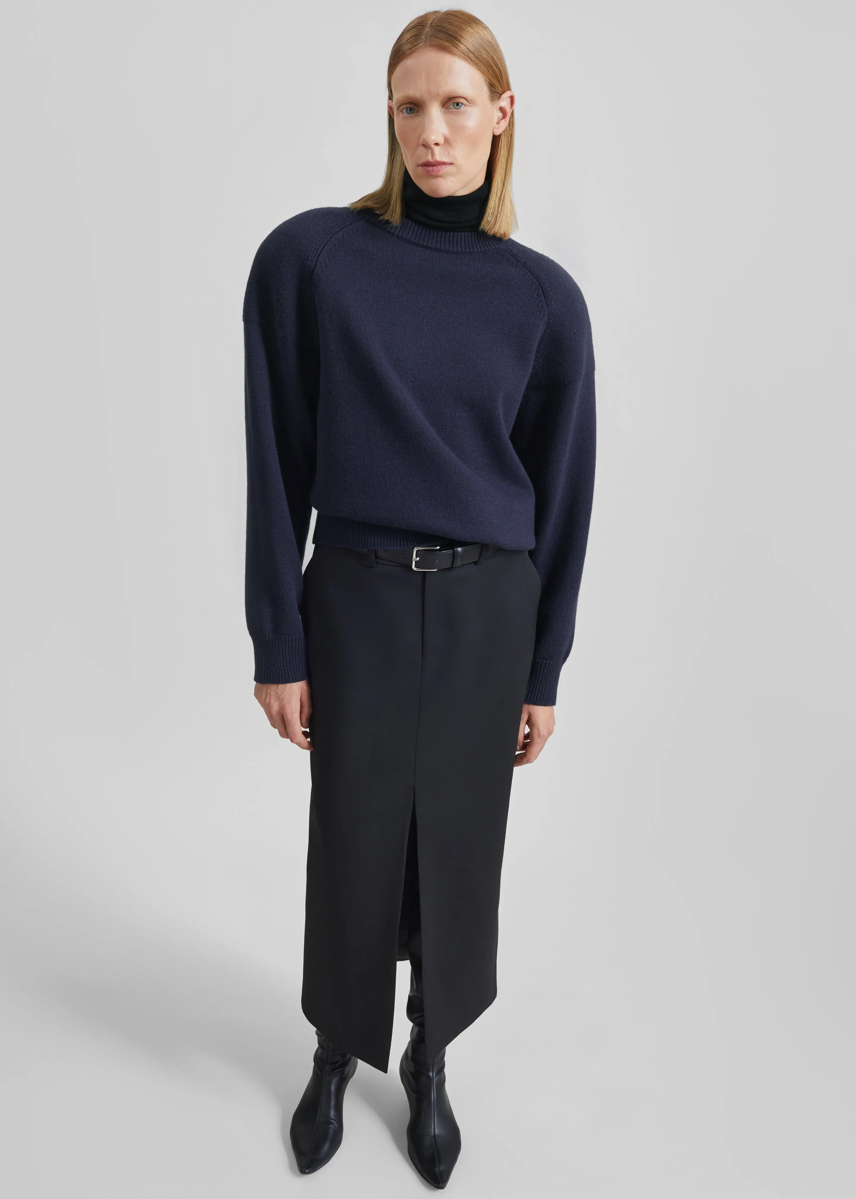 Lina Padded Sweater - Dark Navy sold by Frankie Shop product image thumbnail 5