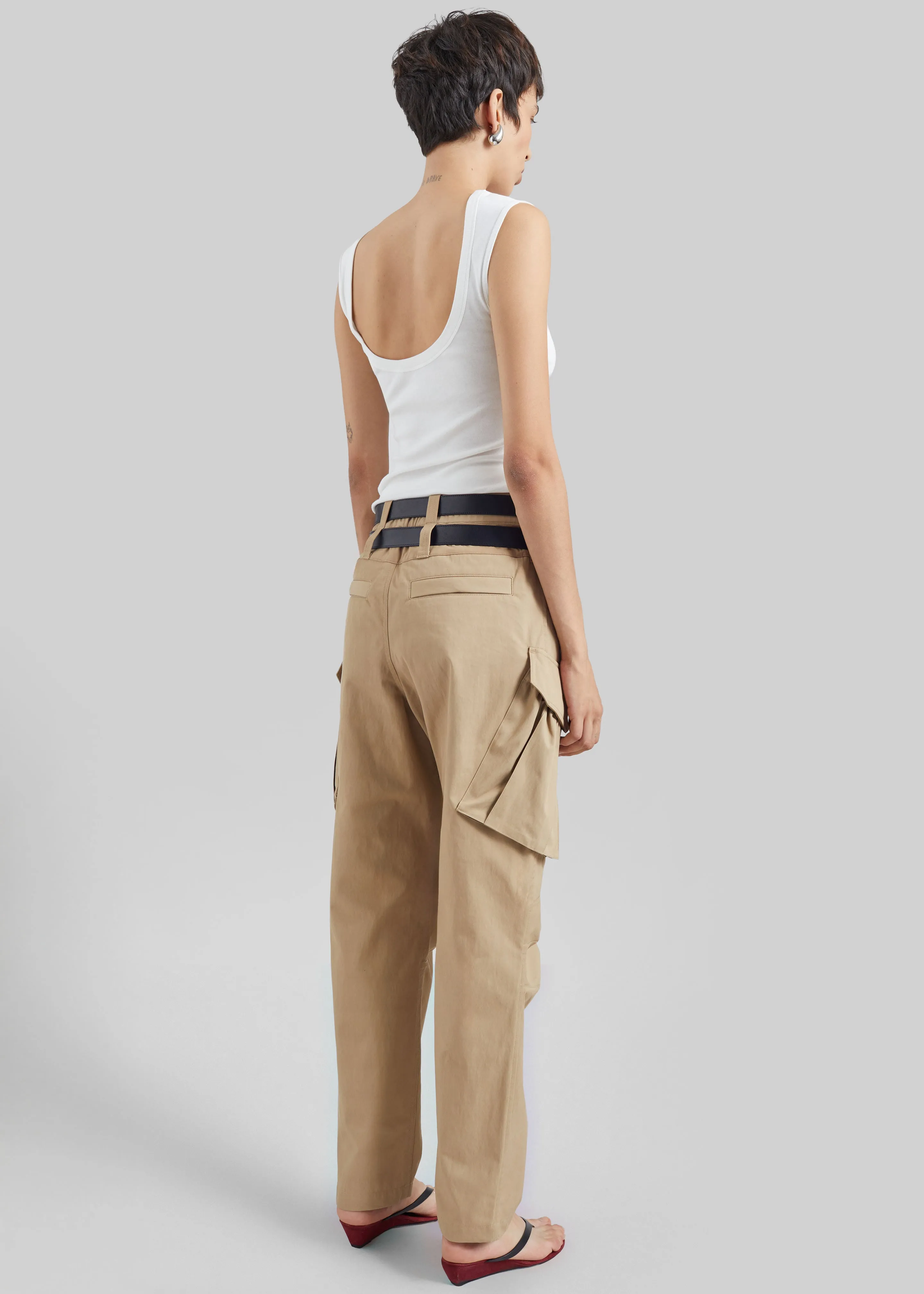 CO Military Pants - Camel sold by Frankie Shop product image thumbnail 4