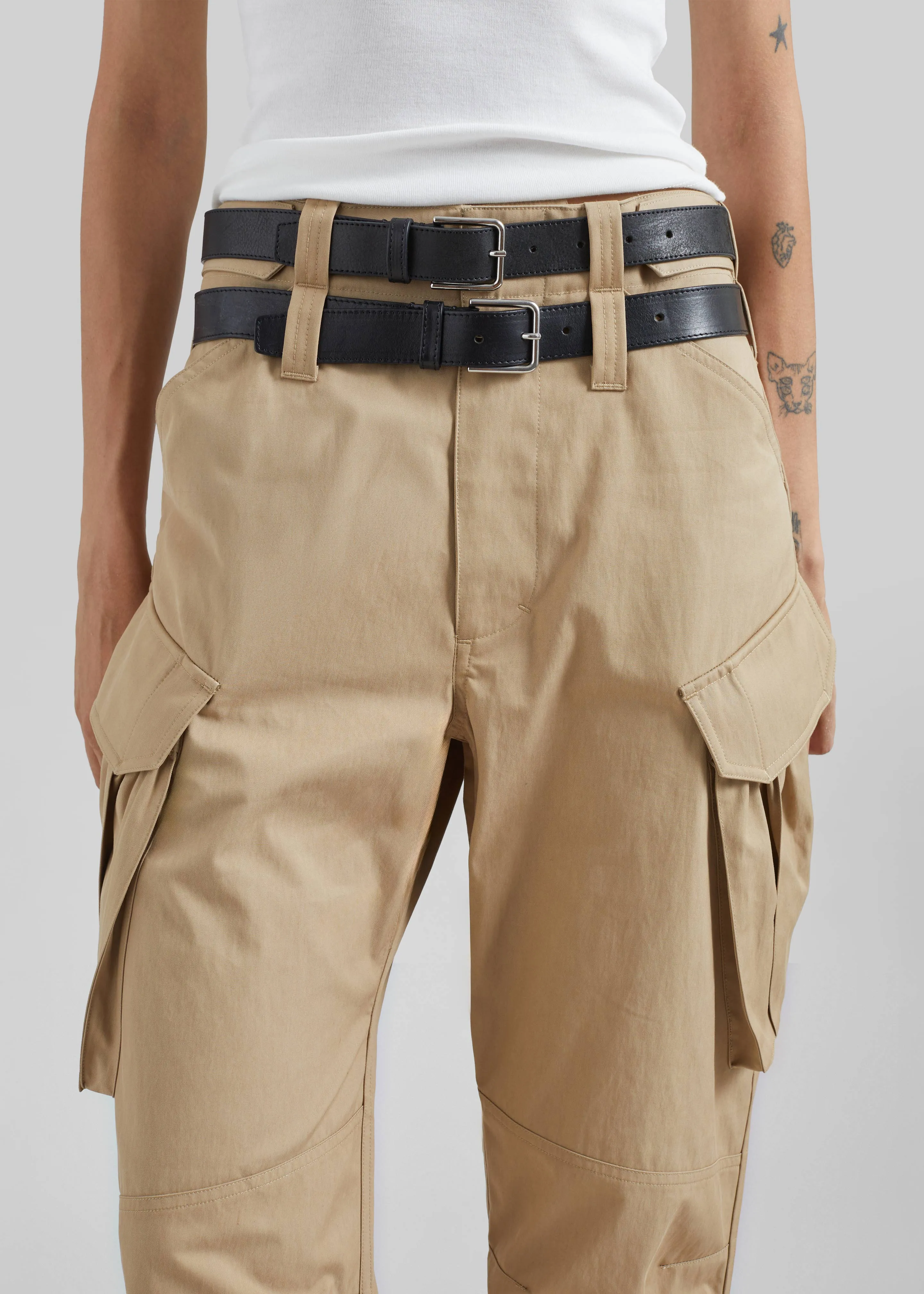 CO Military Pants - Camel sold by Frankie Shop product image thumbnail 2
