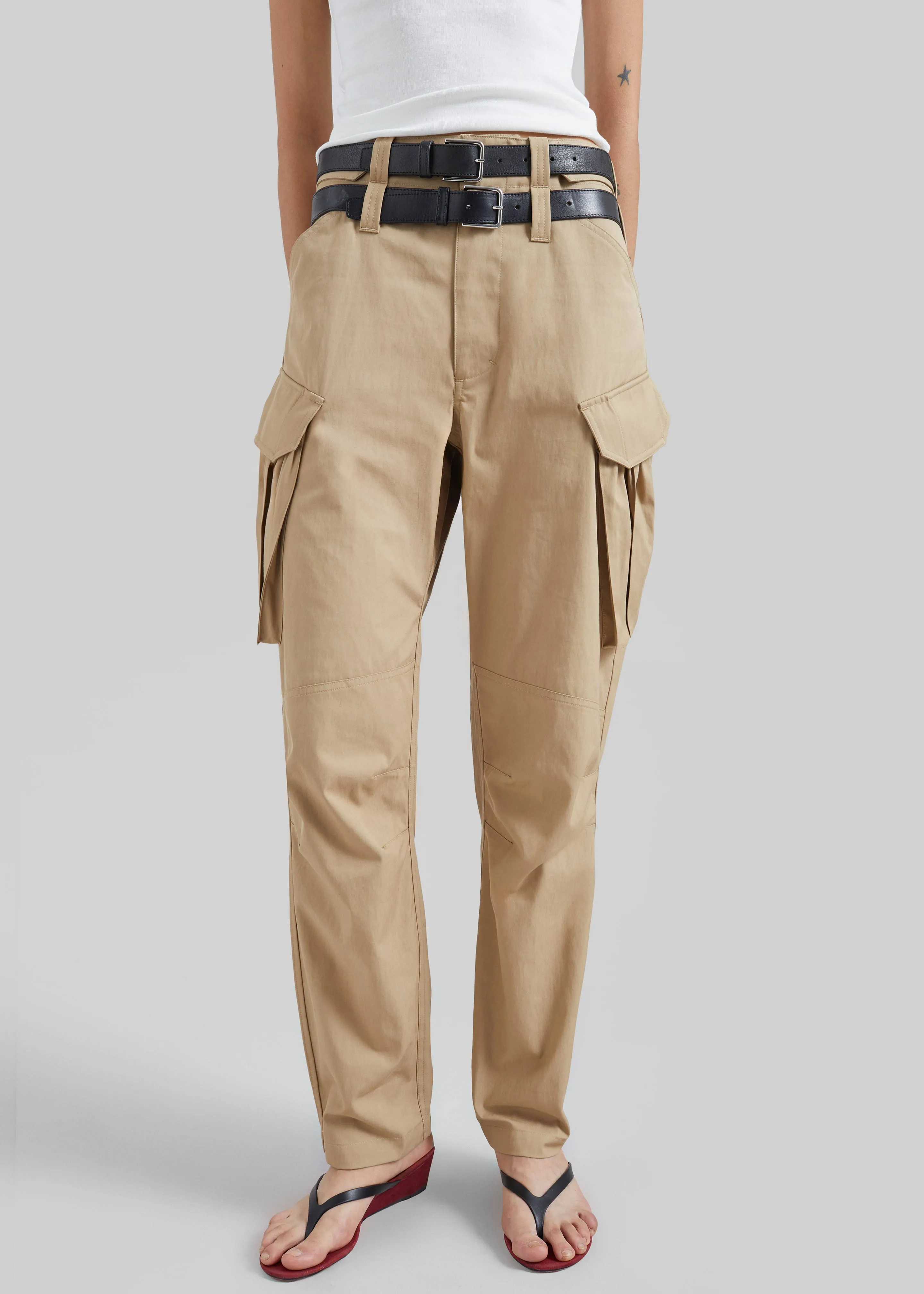 CO Military Pants - Camel sold by Frankie Shop
