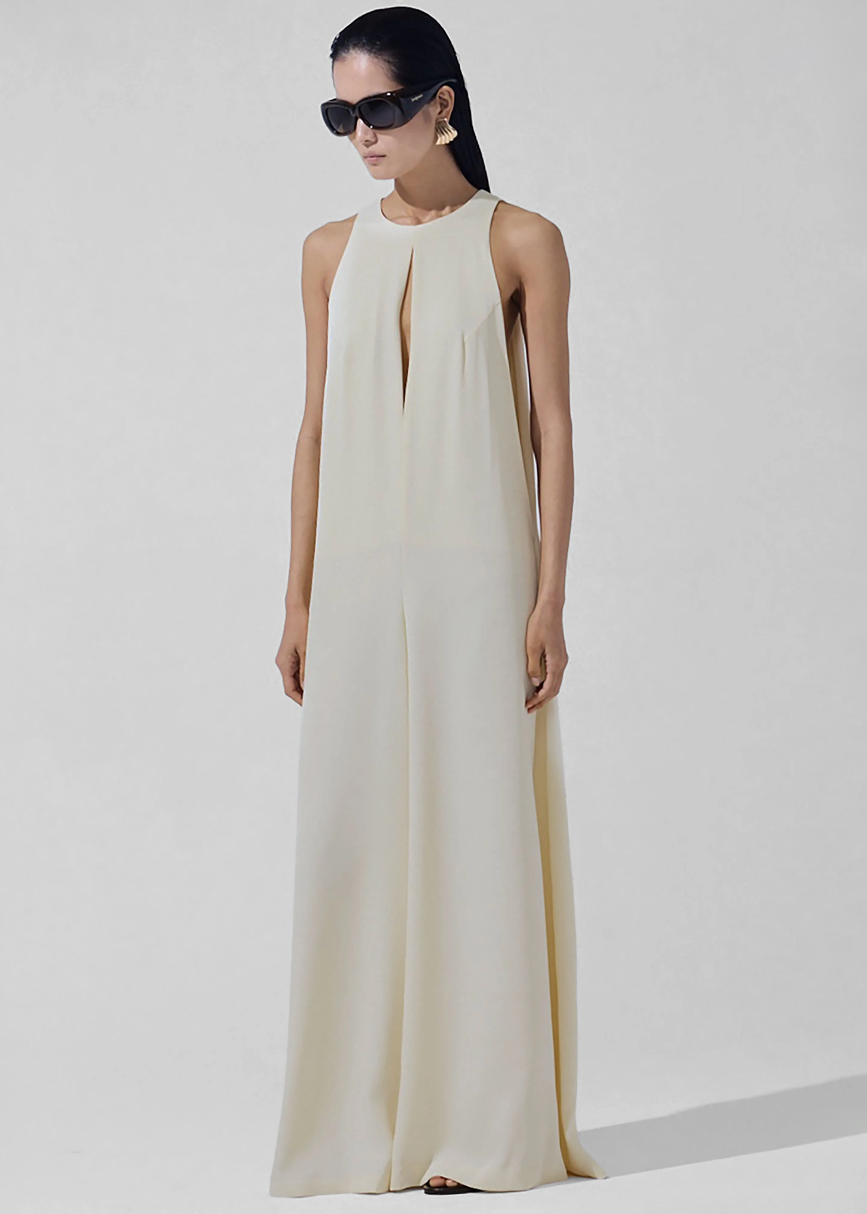 Mayan Wide Leg Jumpsuit - Ivory sold by Frankie Shop product image thumbnail 5