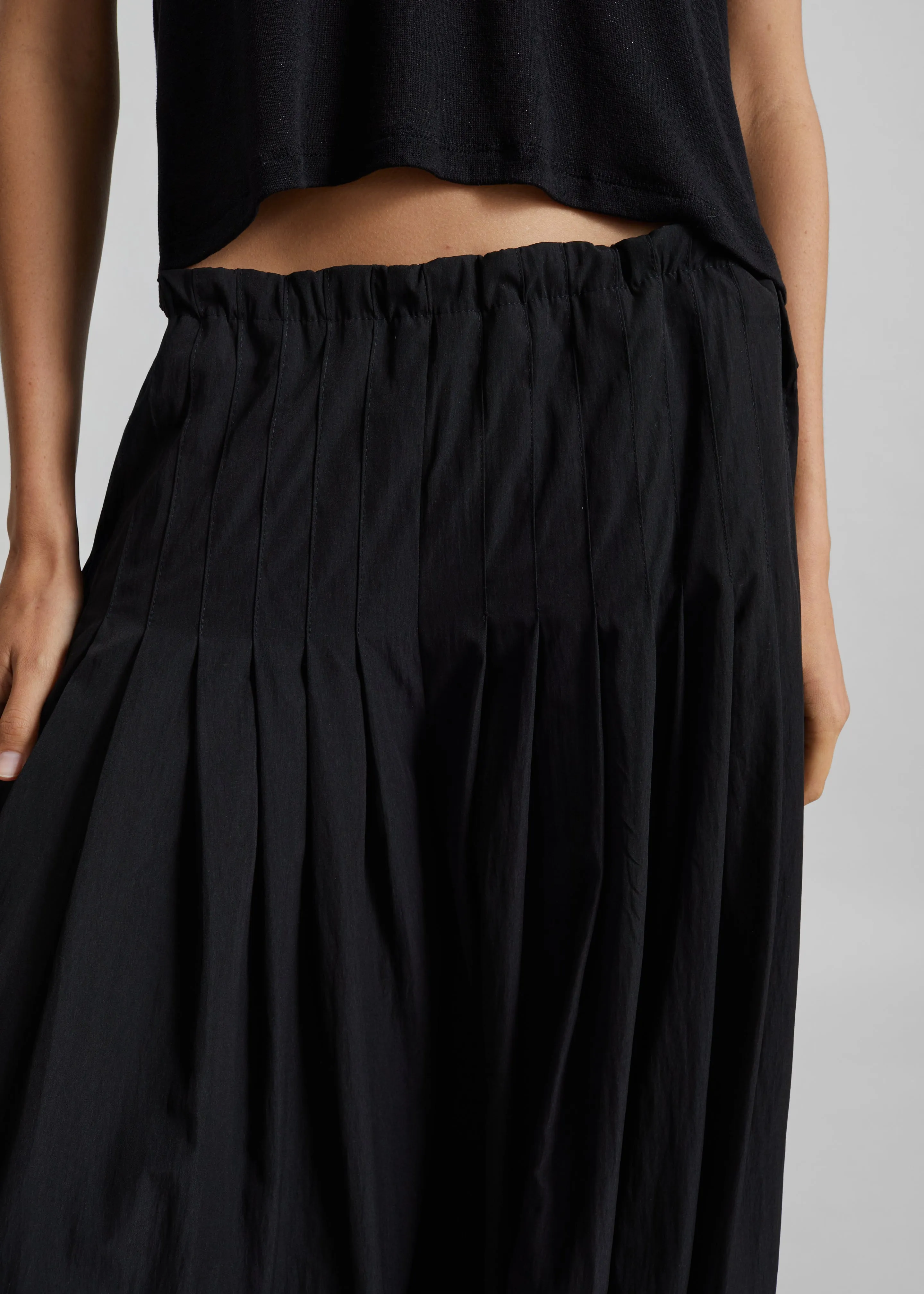 Berson Gathered Balloon Pants - Black sold by Frankie Shop product image thumbnail 3