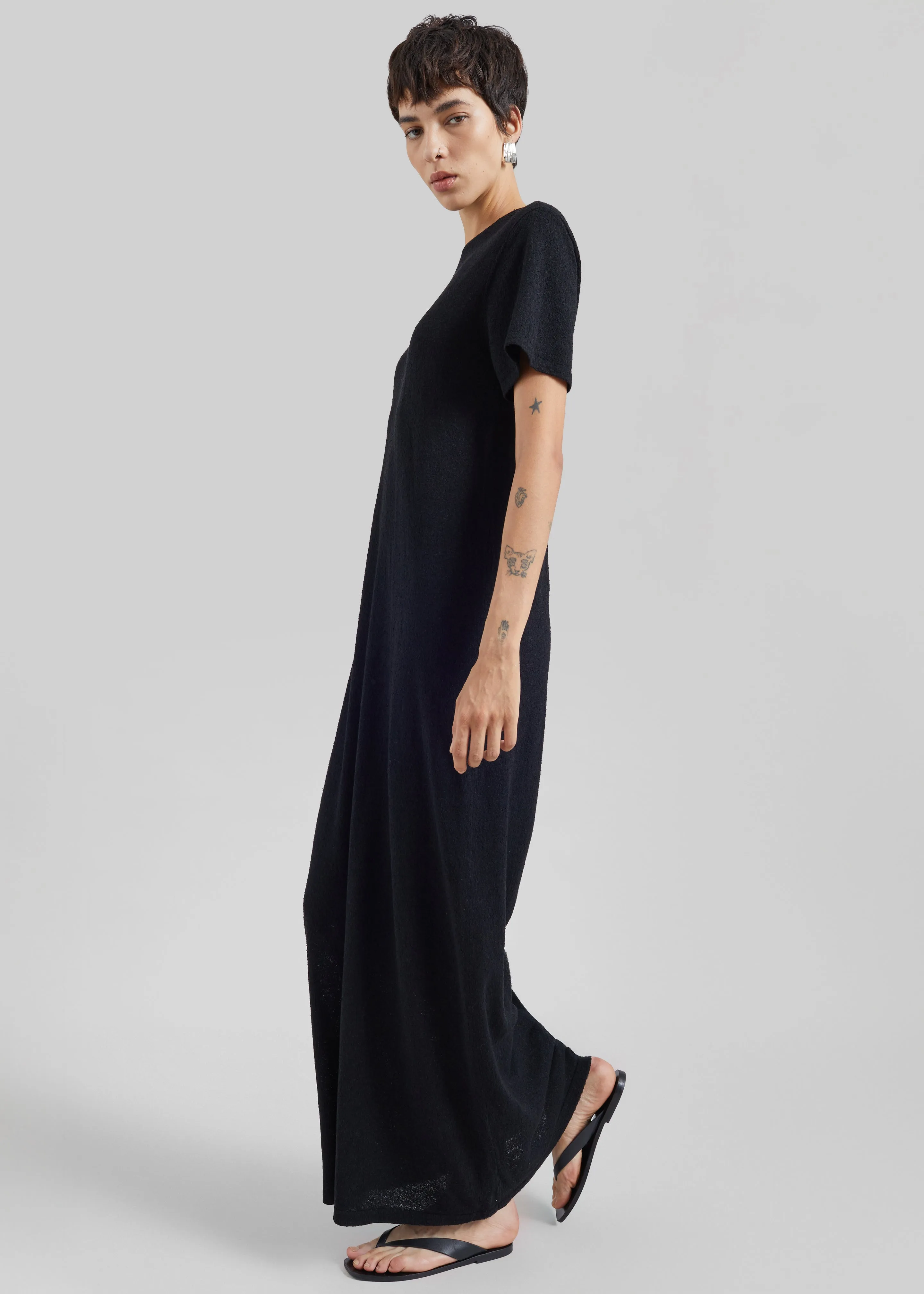 CO T-Shirt Dress - Black sold by Frankie Shop product image thumbnail 3