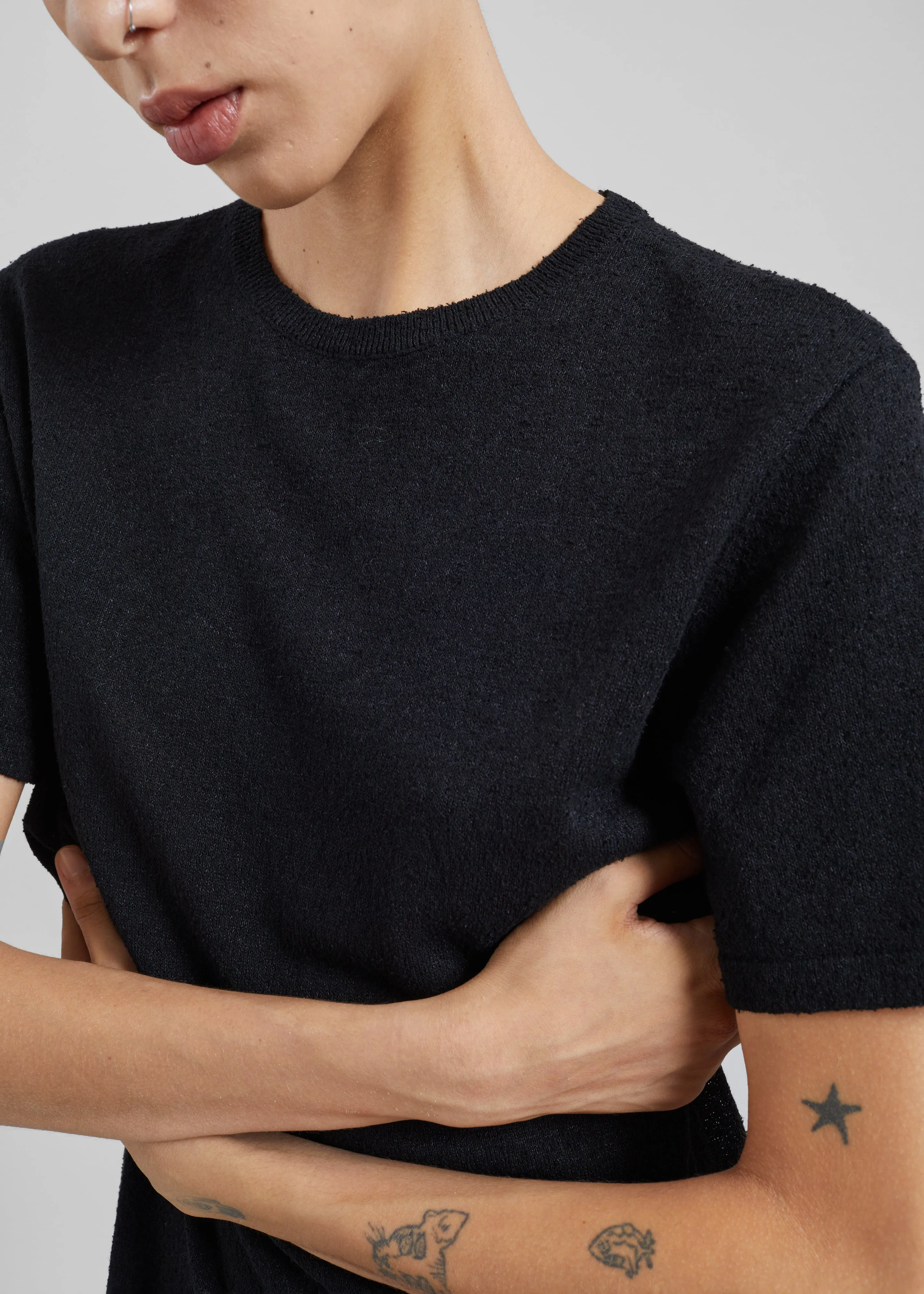 CO T-Shirt Dress - Black sold by Frankie Shop product image thumbnail 2