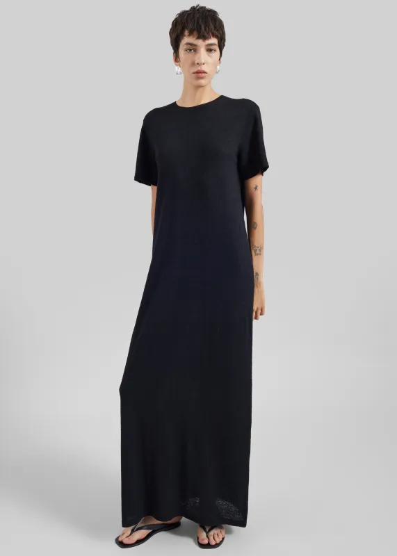 CO T-Shirt Dress - Black made by CO