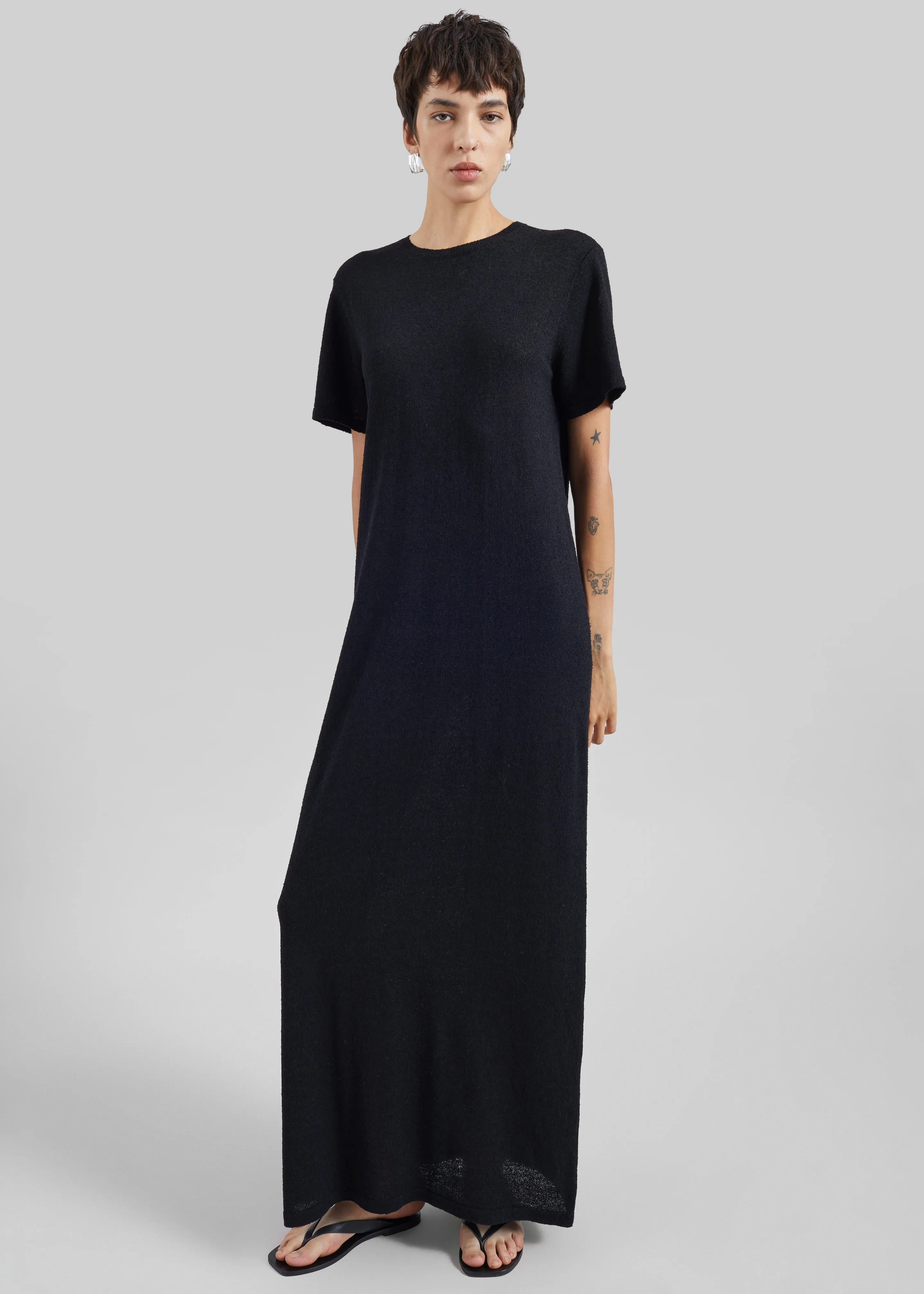 CO T-Shirt Dress - Black sold by Frankie Shop
