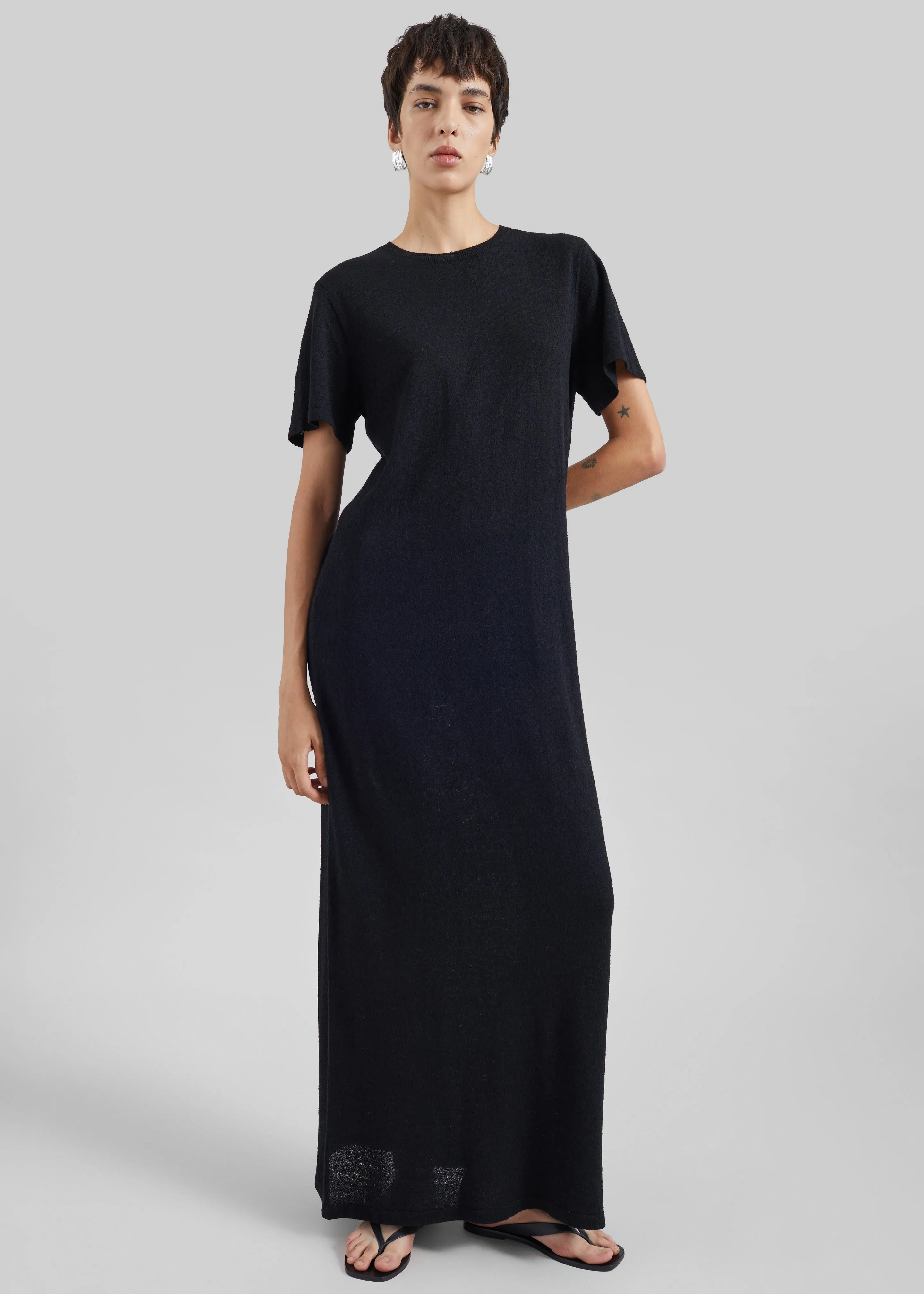 CO T-Shirt Dress - Black sold by Frankie Shop product image thumbnail 4
