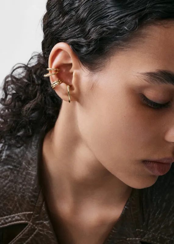 Otiumberg Sonder Ear Cuff - Gold made by Otiumberg