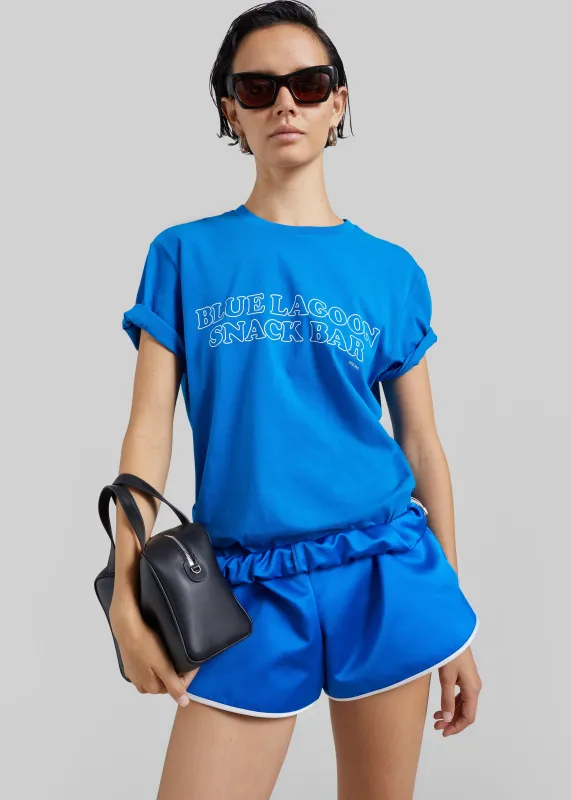 TFS Blue Lagoon Snack Bar T-Shirt - Blue Mix made by Frankie Shop