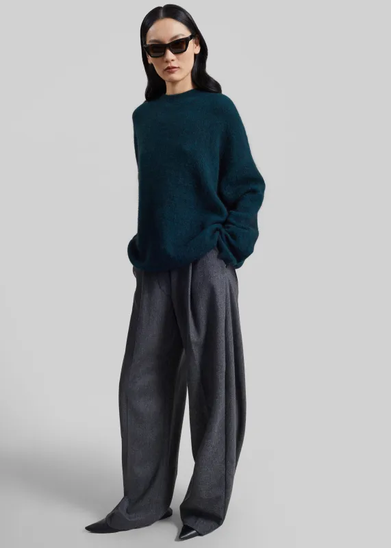 TheLatest Billie Wool Trousers - Dark Grey made by The Latest