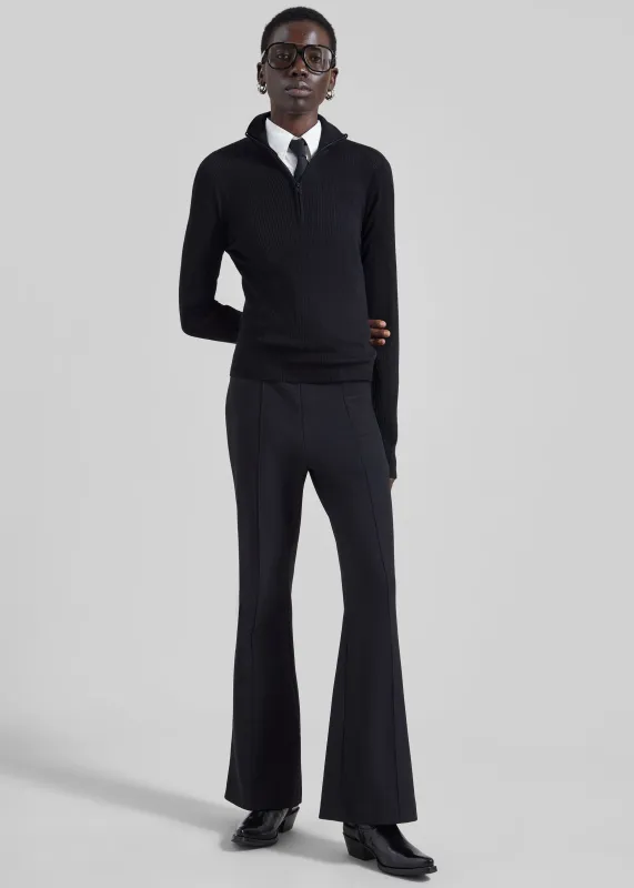 Dessa Flared Pants - Black made by Frankie Shop