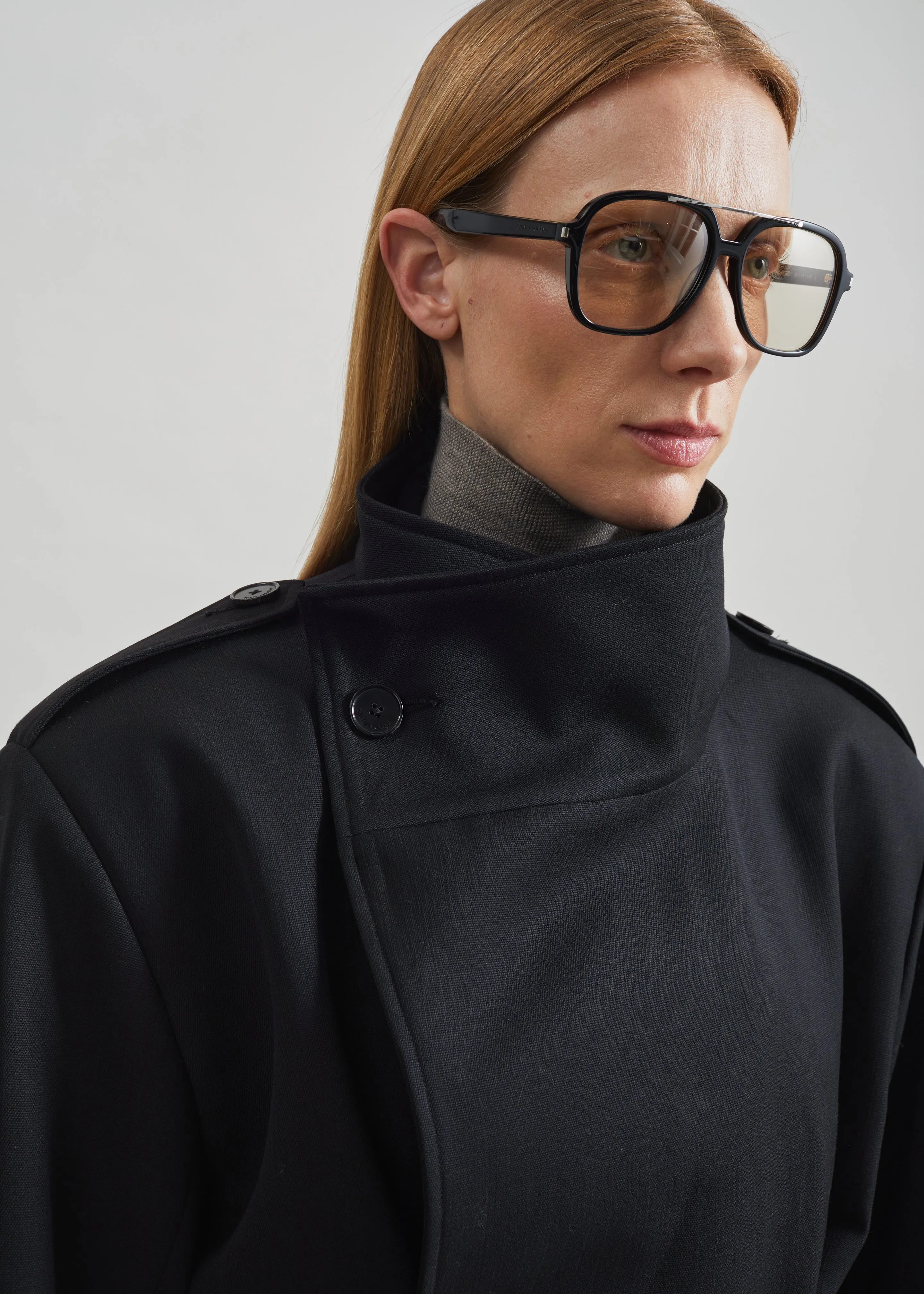Tavea Belted Jacket - Black sold by Frankie Shop product image thumbnail 3