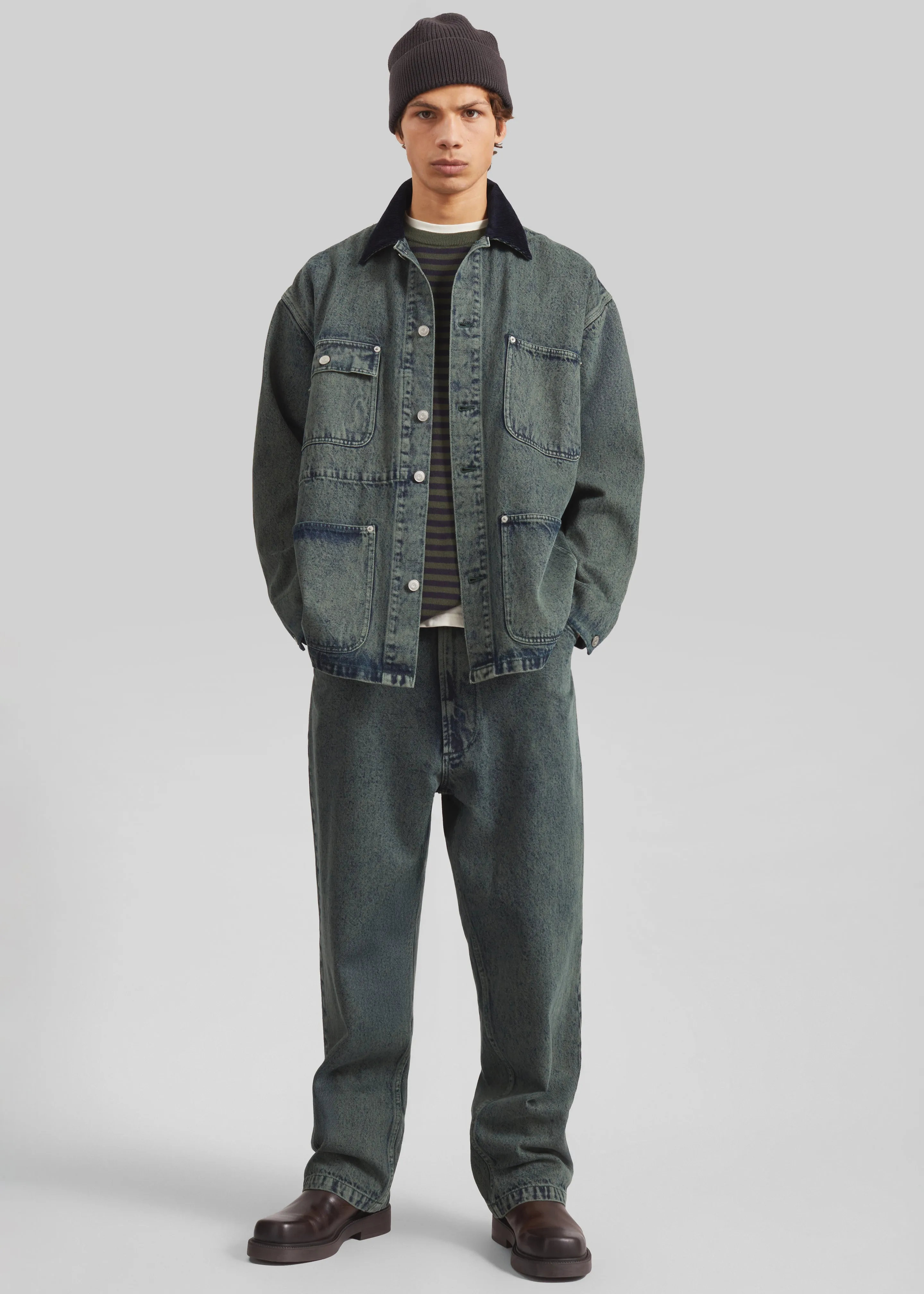 Bale Utility Jacket - Moss Green sold by Frankie Shop product image thumbnail 3