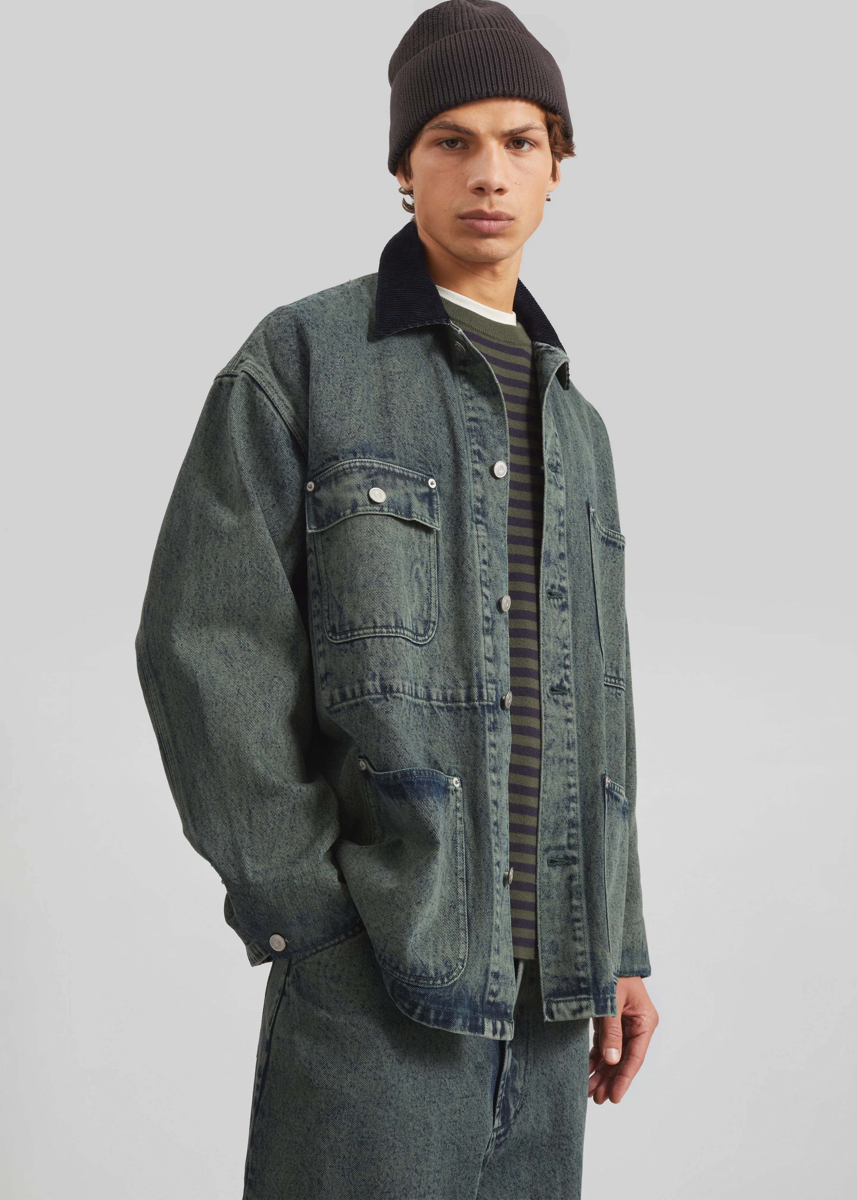 Bale Utility Jacket - Moss Green sold by Frankie Shop product image thumbnail 5