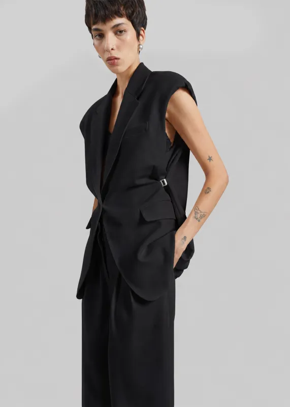 Sedon Vest - Black made by Frankie Shop
