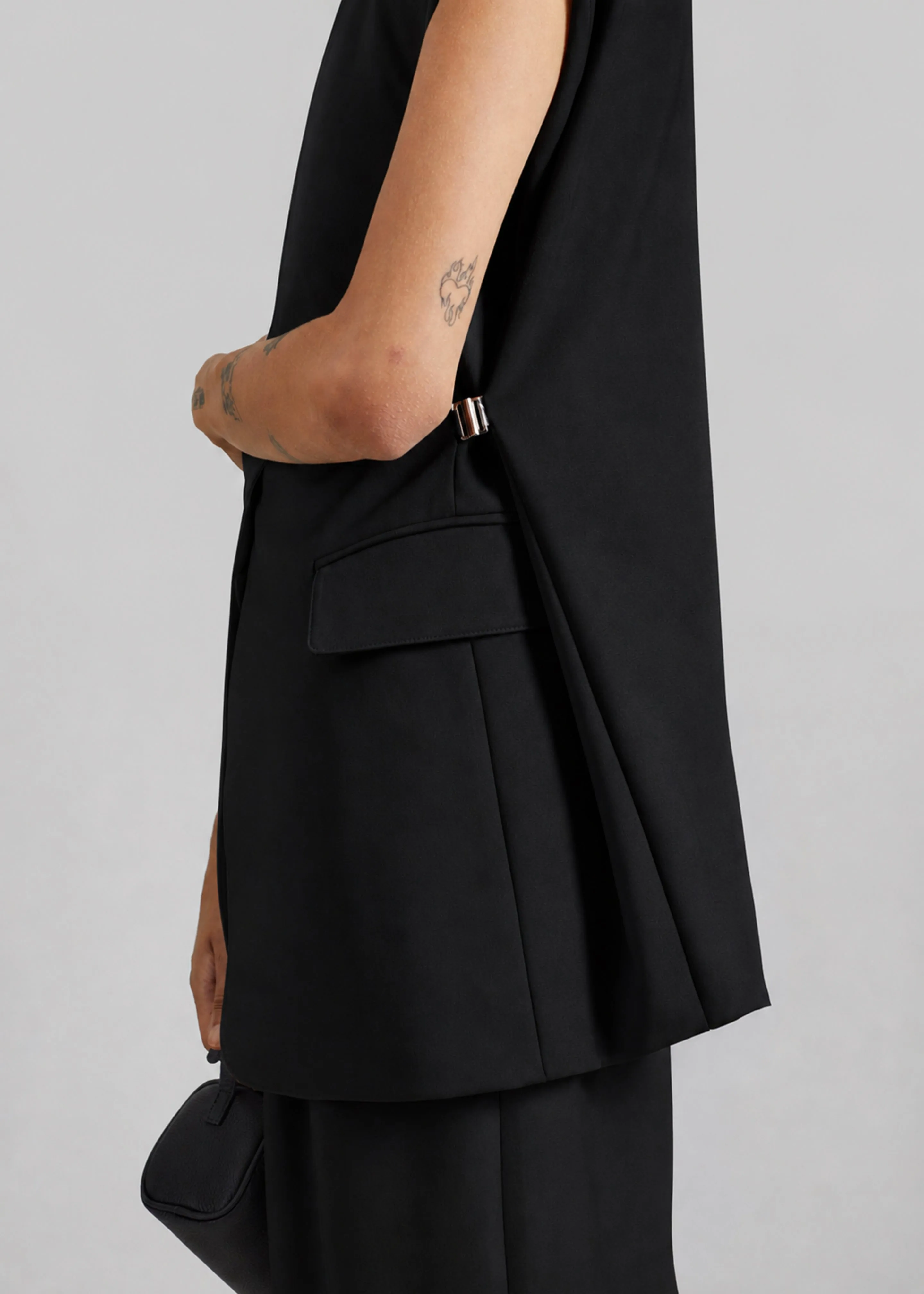Sedon Vest - Black sold by Frankie Shop product image thumbnail 4