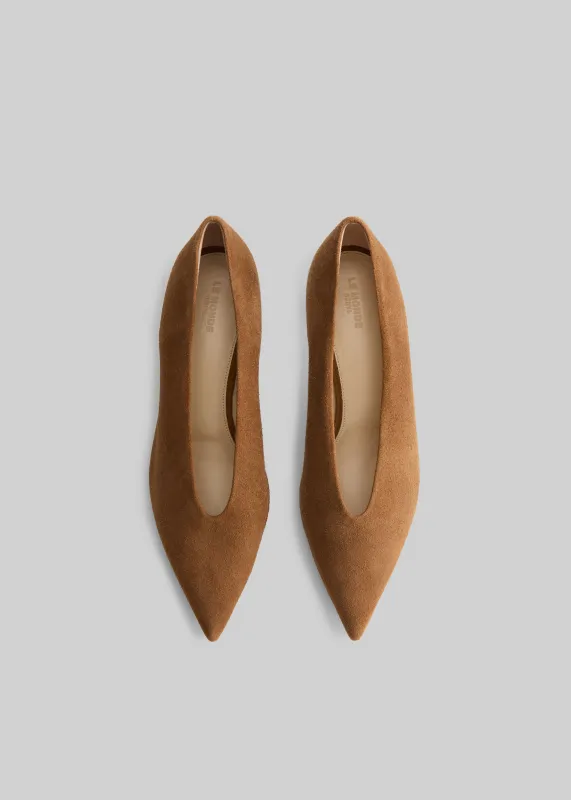 Le Monde Beryl Babouche Kitten Heels - Mokka made by Le Monde Beryl