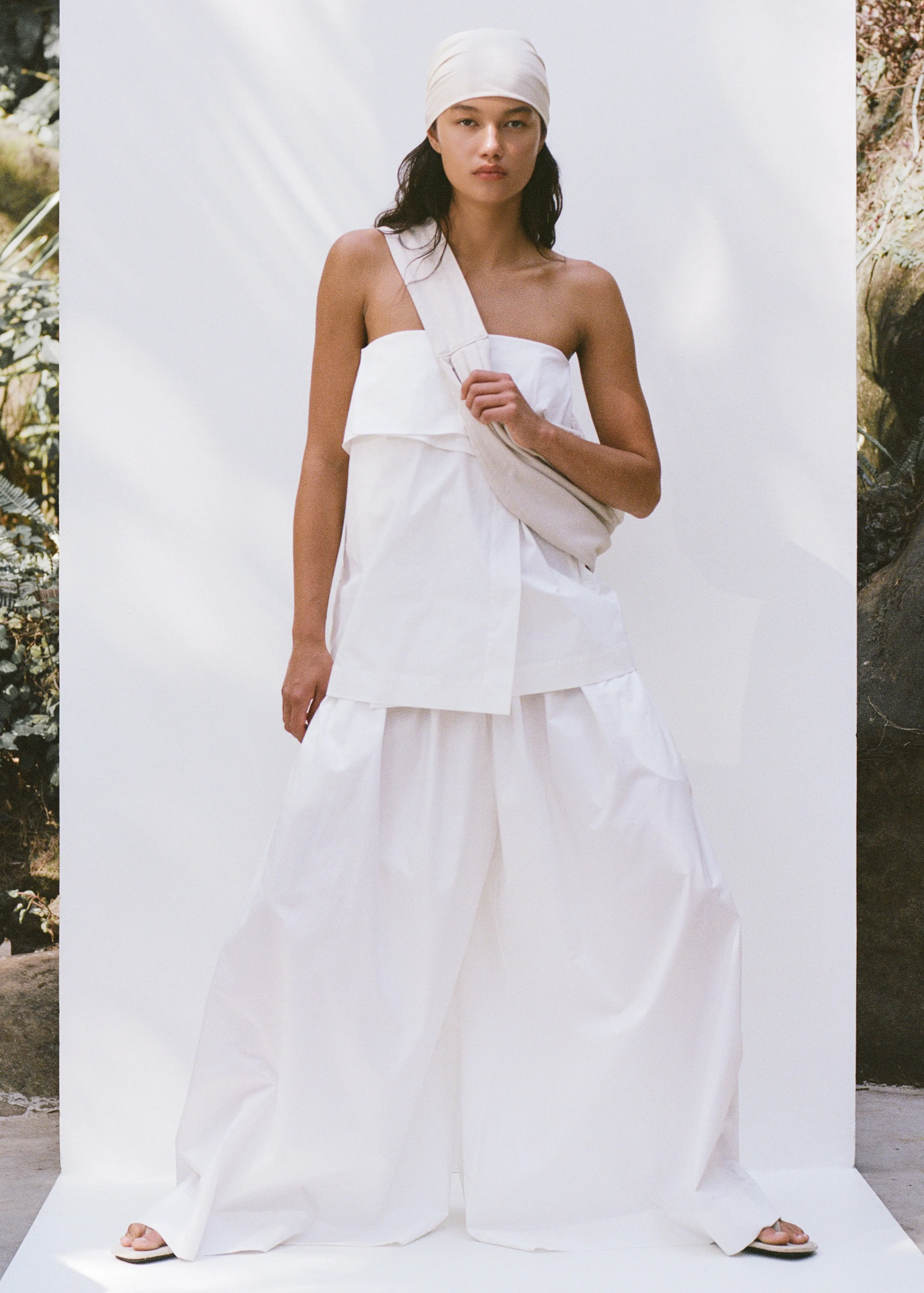 St. Agni Strapless Wrap Top - Off White sold by Frankie Shop product image thumbnail 2