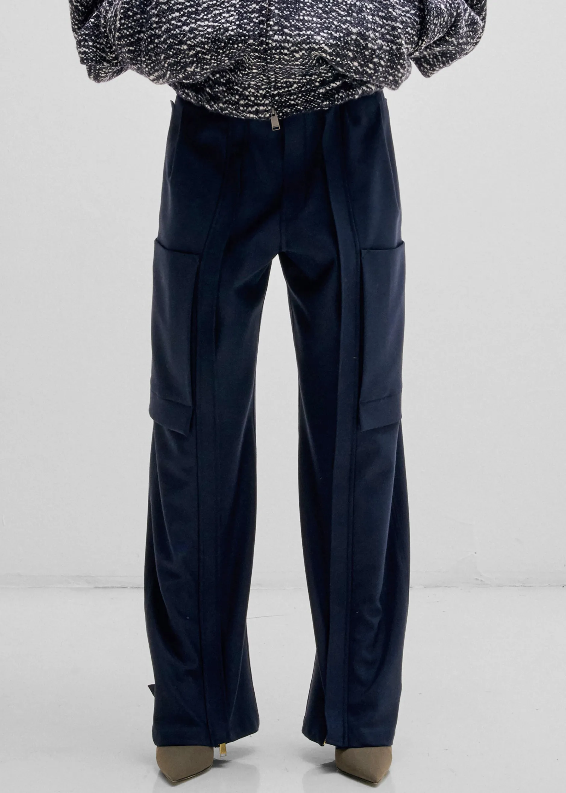 Darkpark Adriana Cargo Pants - Blue Navy sold by Frankie Shop product image thumbnail 2