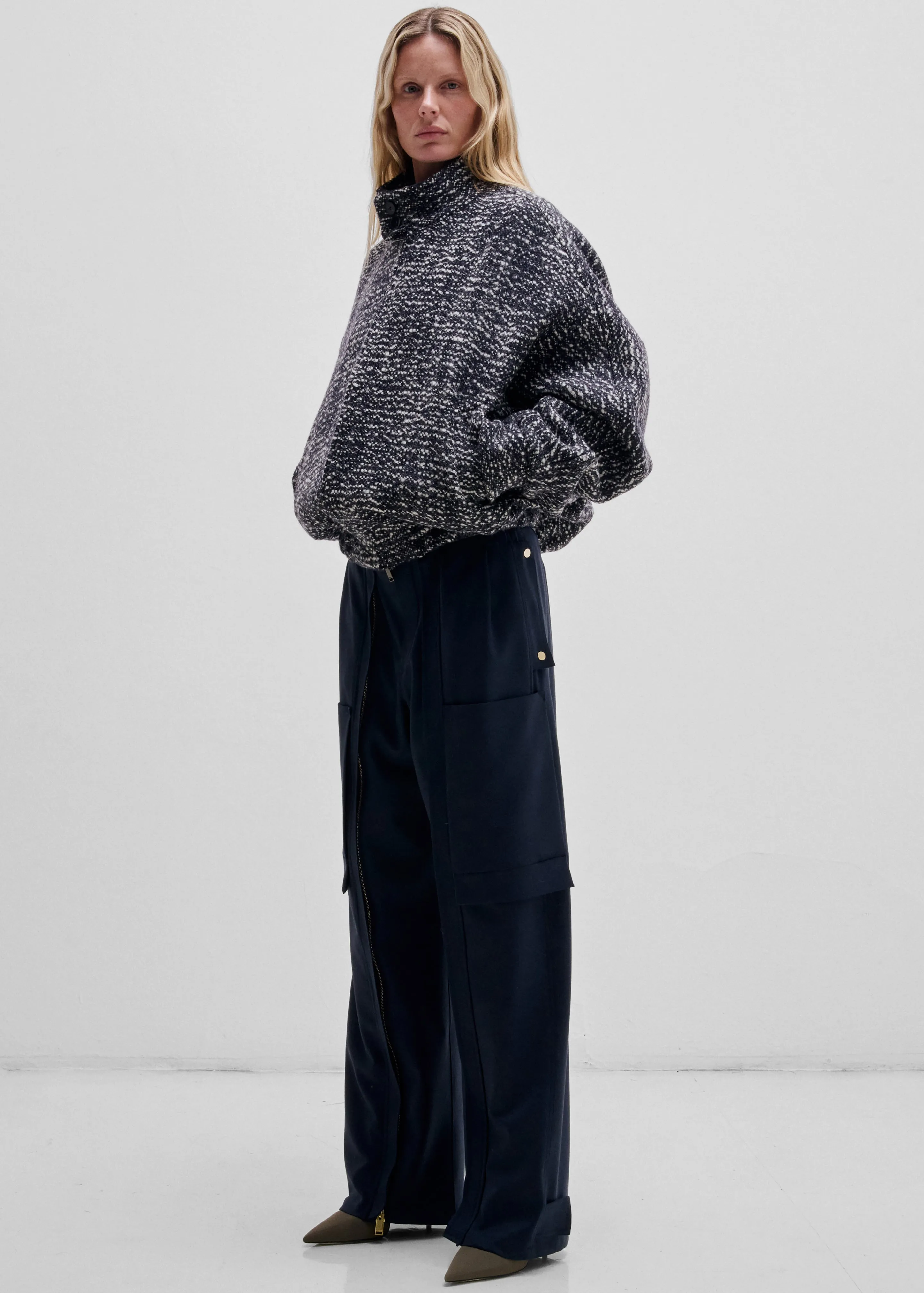 Darkpark Adriana Cargo Pants - Blue Navy sold by Frankie Shop product image thumbnail 5