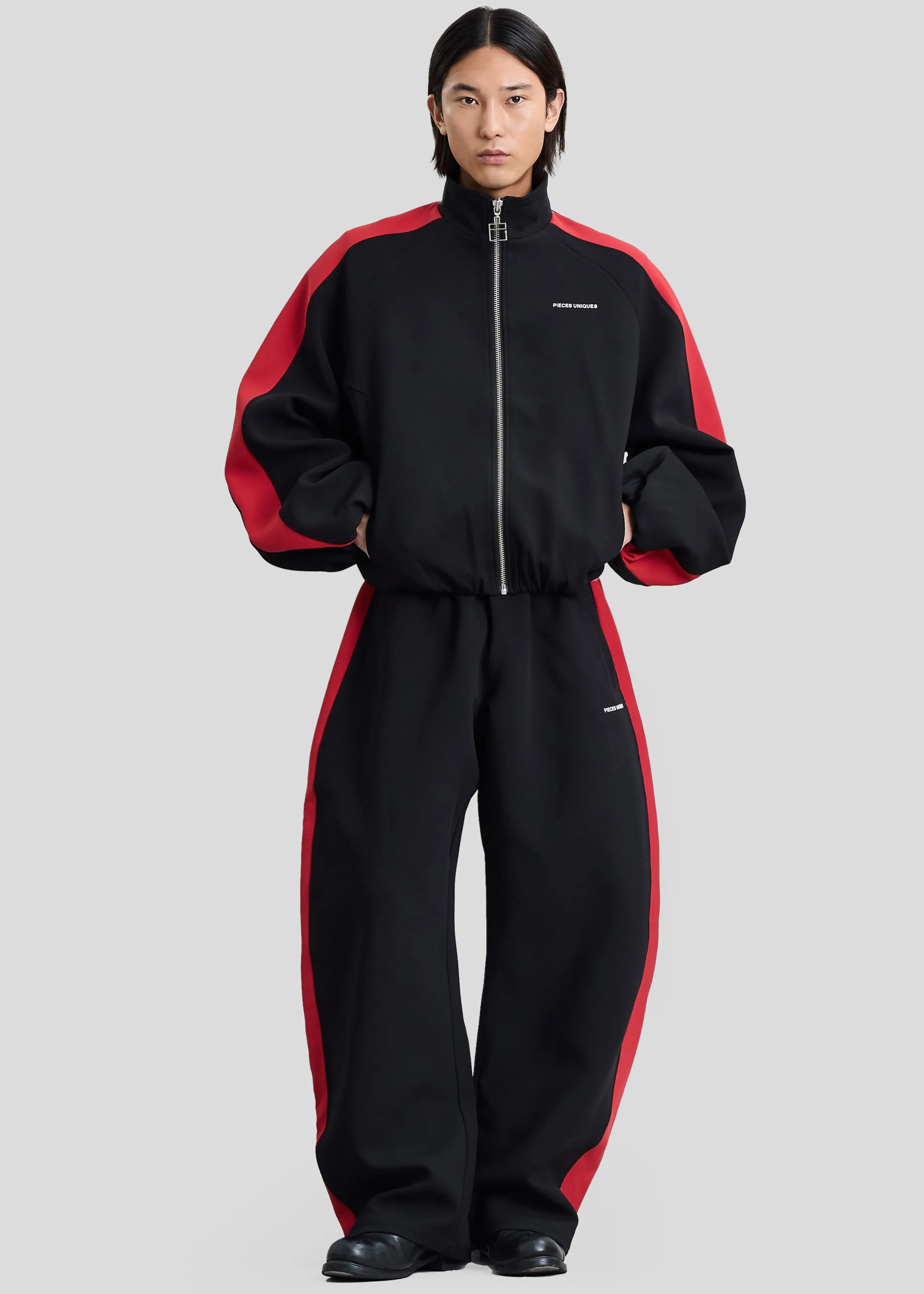 Pieces Uniques The Zayn Tracksuit Pants - Black sold by Frankie Shop product image thumbnail 4
