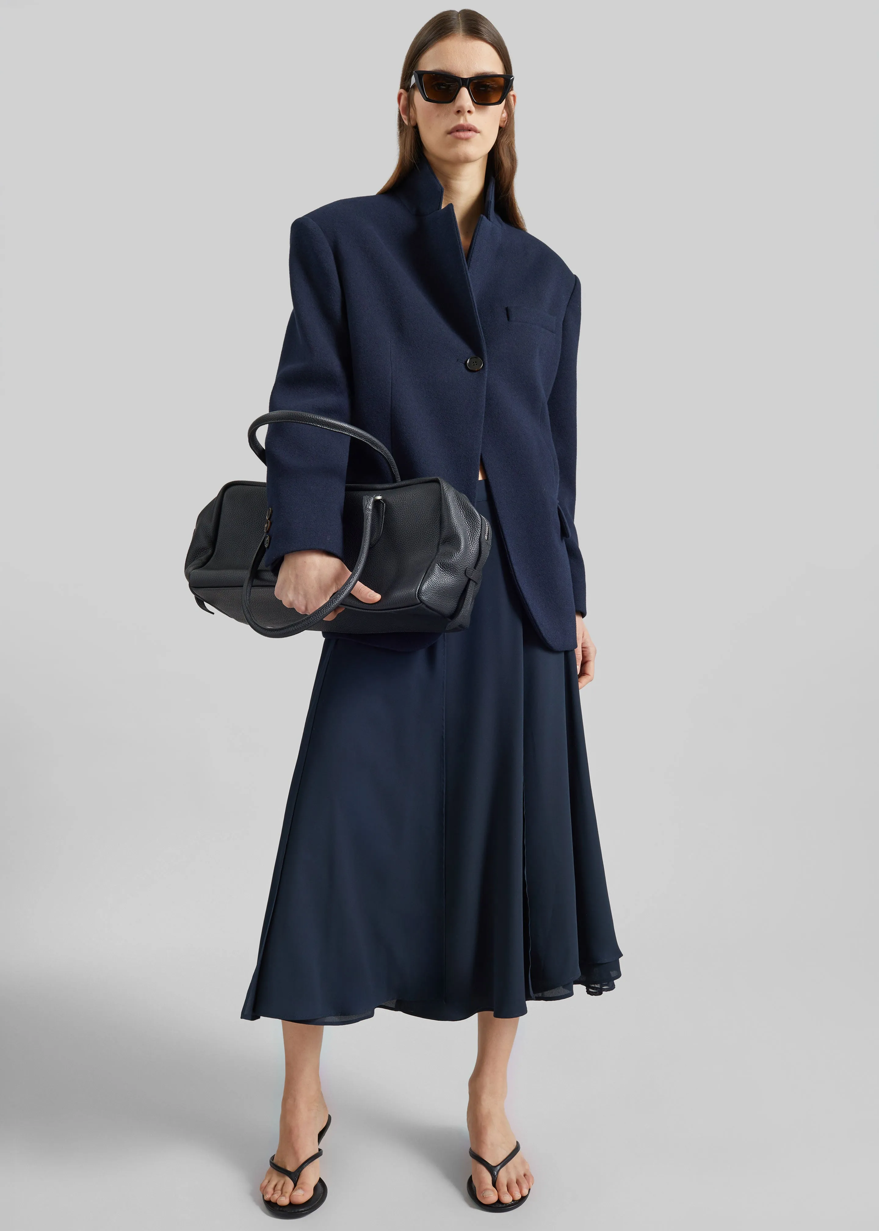Xena Blazer - Navy sold by Frankie Shop product image thumbnail 4