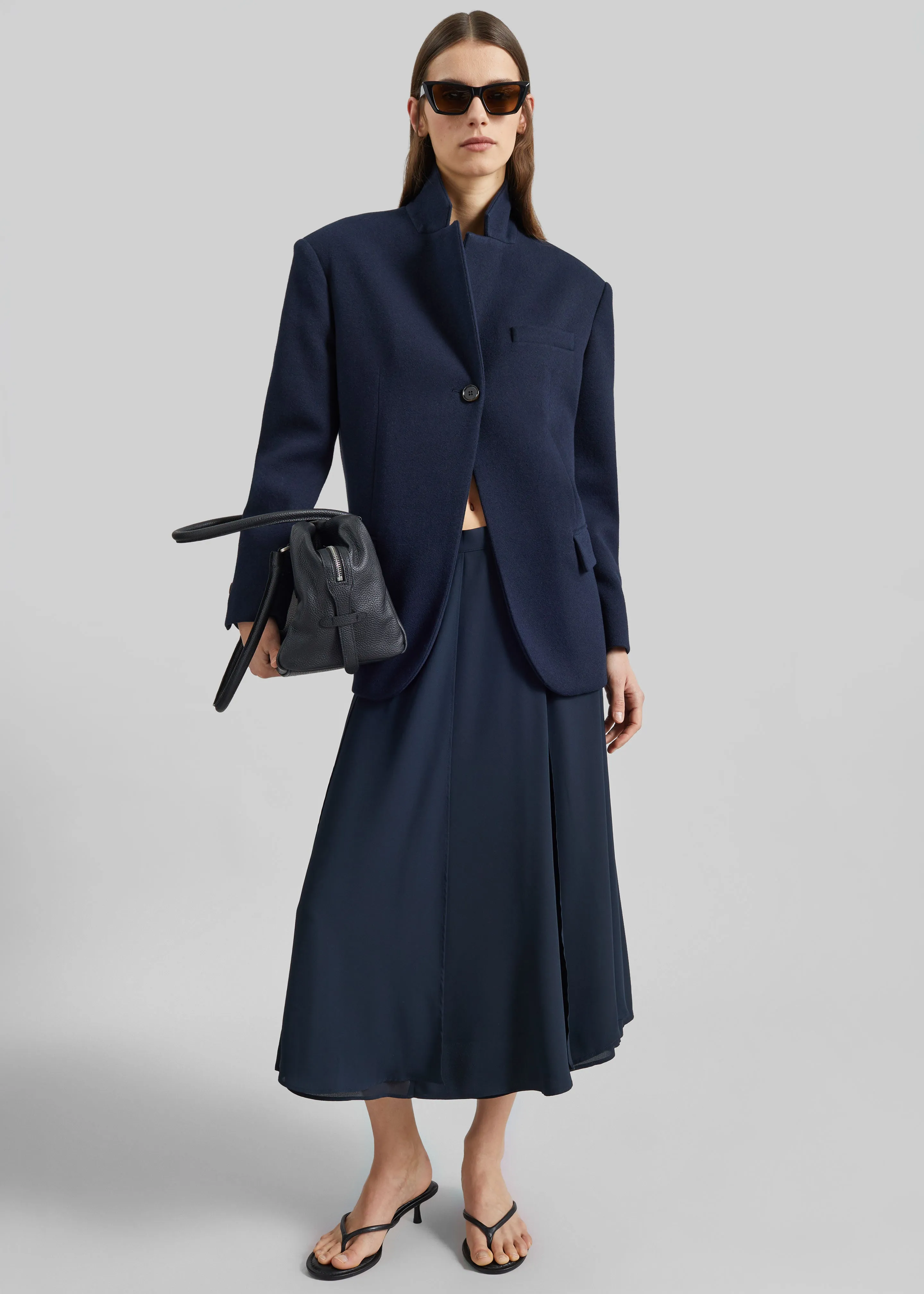 Xena Blazer - Navy sold by Frankie Shop product image thumbnail 3