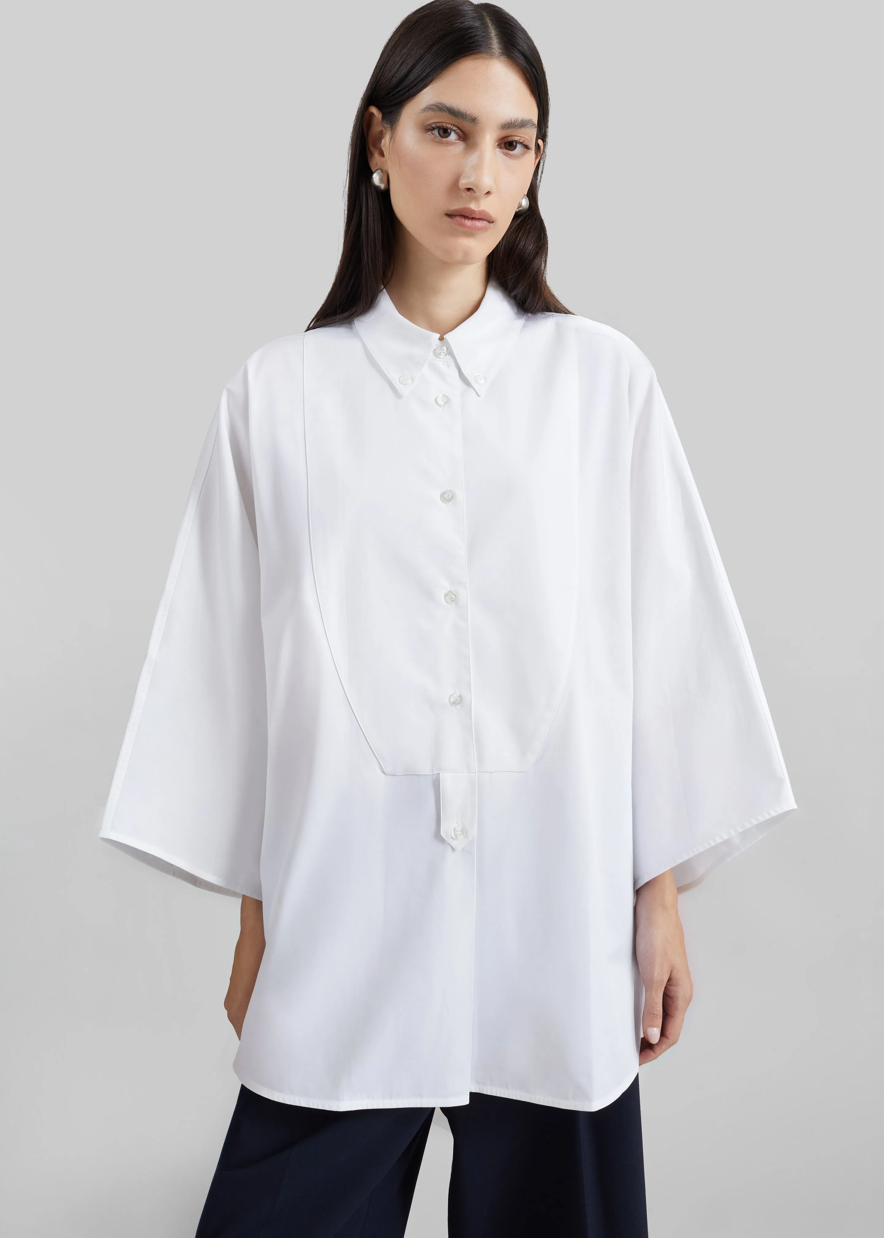 CO Tunic Top - White sold by Frankie Shop product image thumbnail 4
